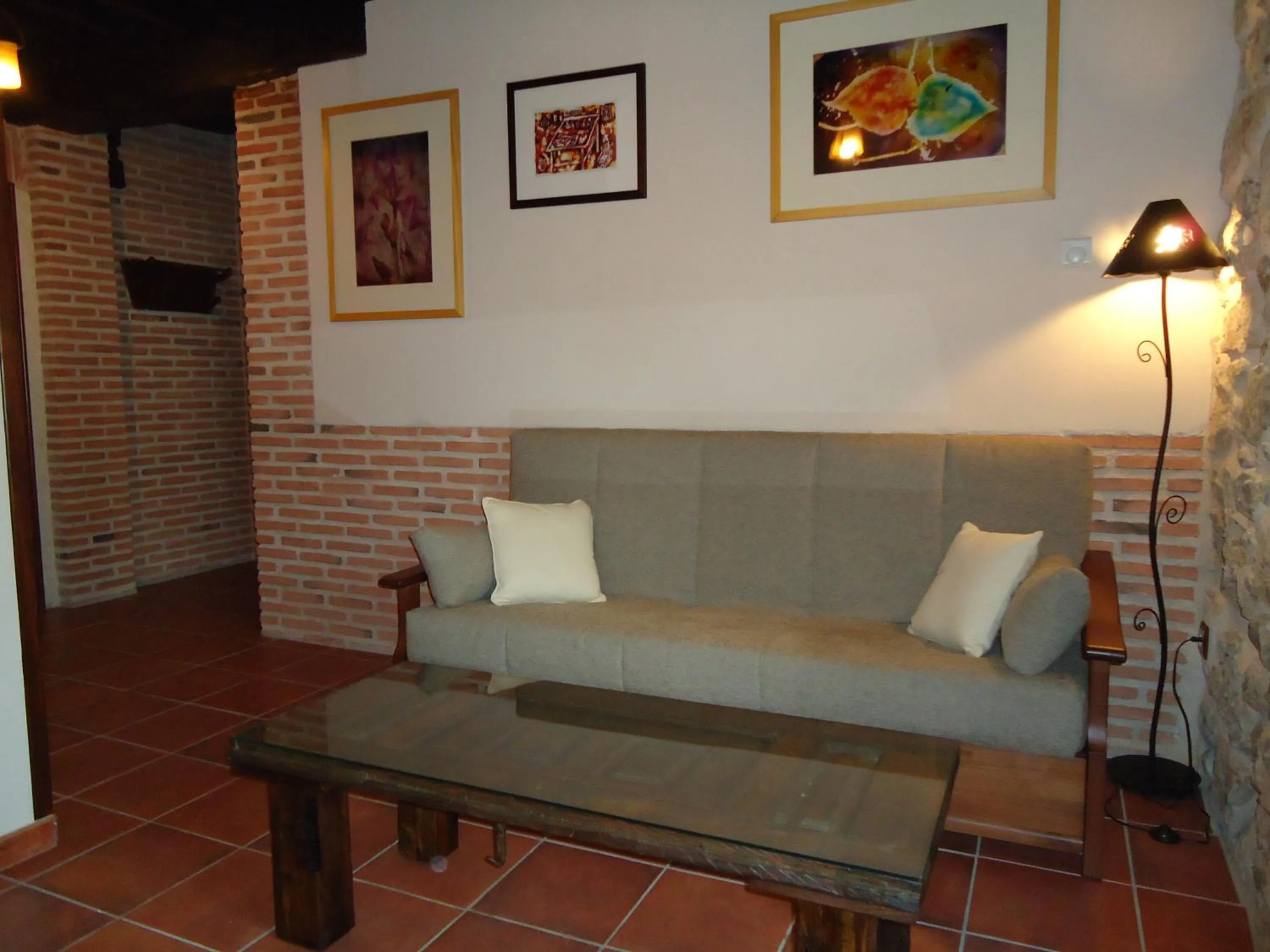 Seating area in Posada Puerta Grande
