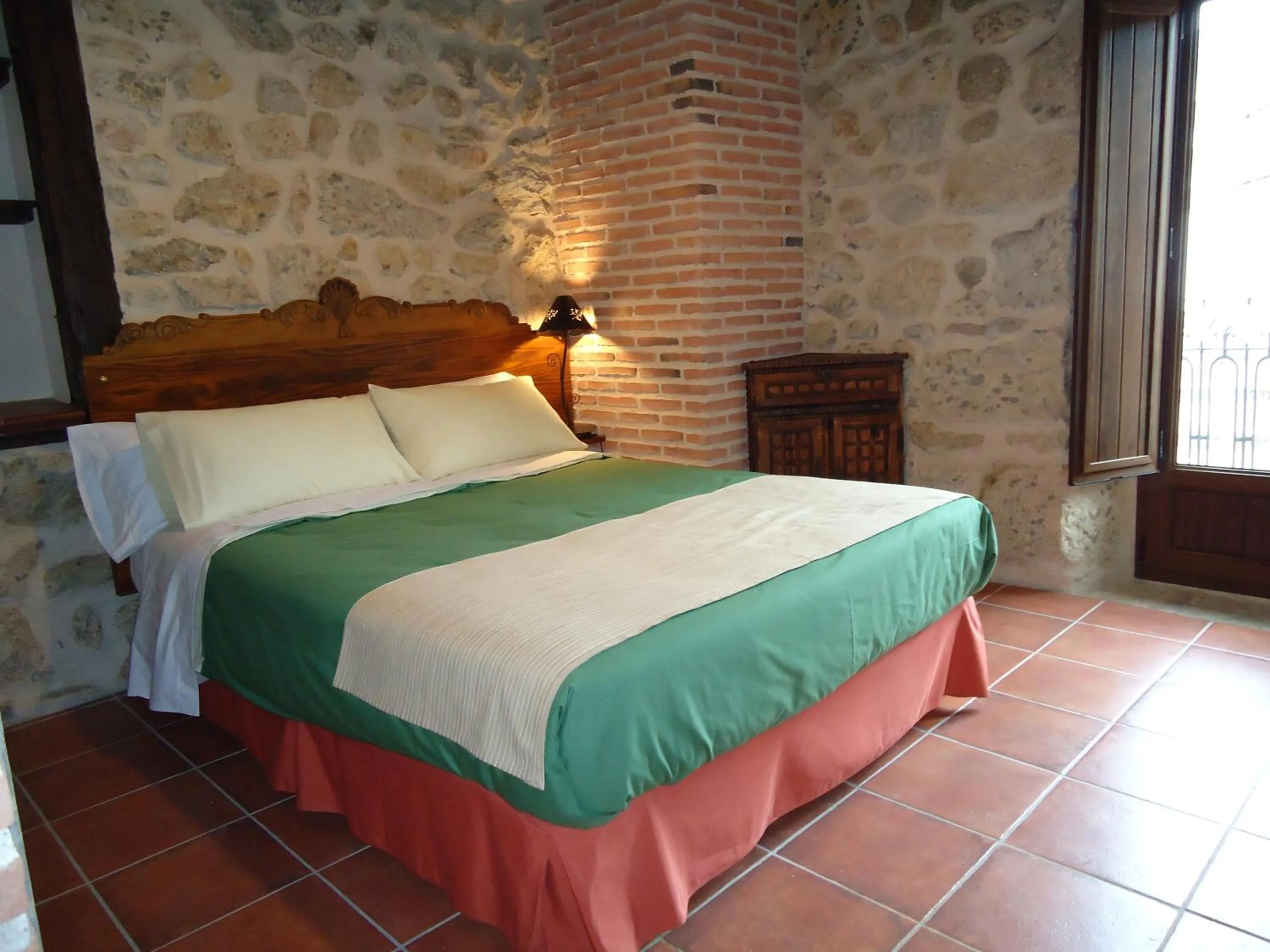Bedroom, Bed in Posada Puerta Grande