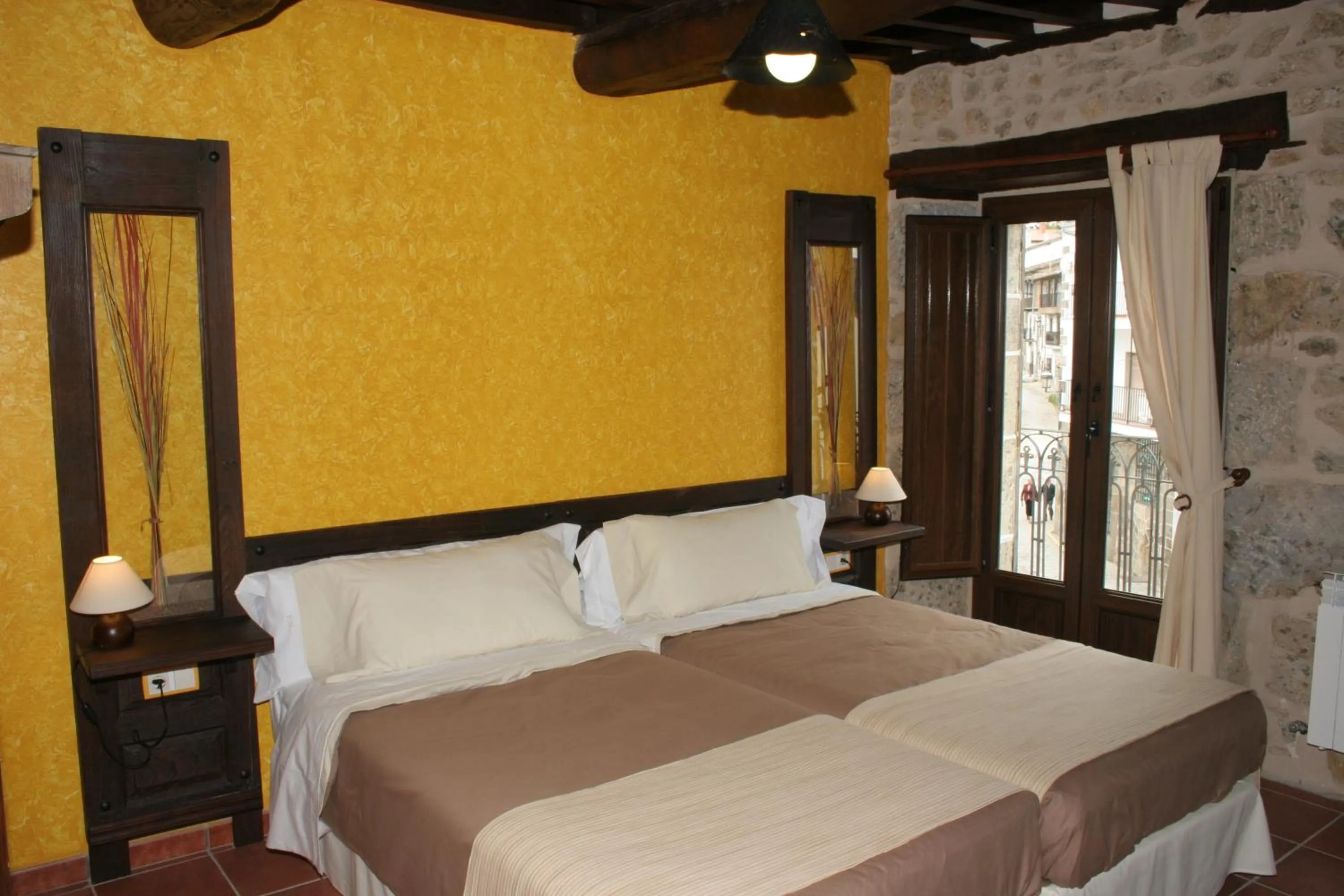 Bedroom, Bed in Posada Puerta Grande