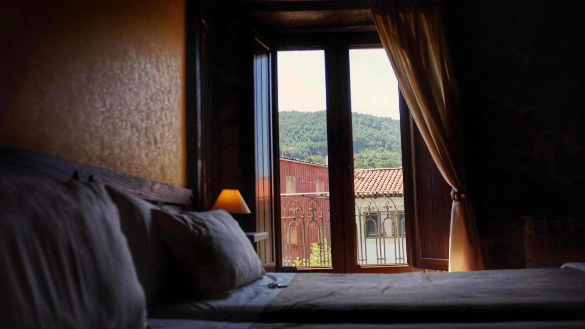 Mountain view, Bed in Posada Puerta Grande