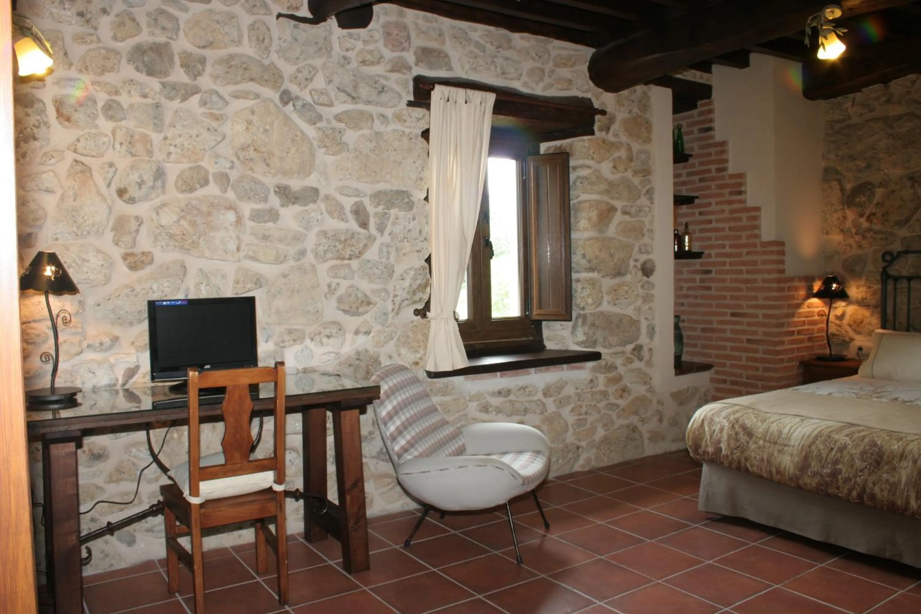Bedroom, Bed in Posada Puerta Grande