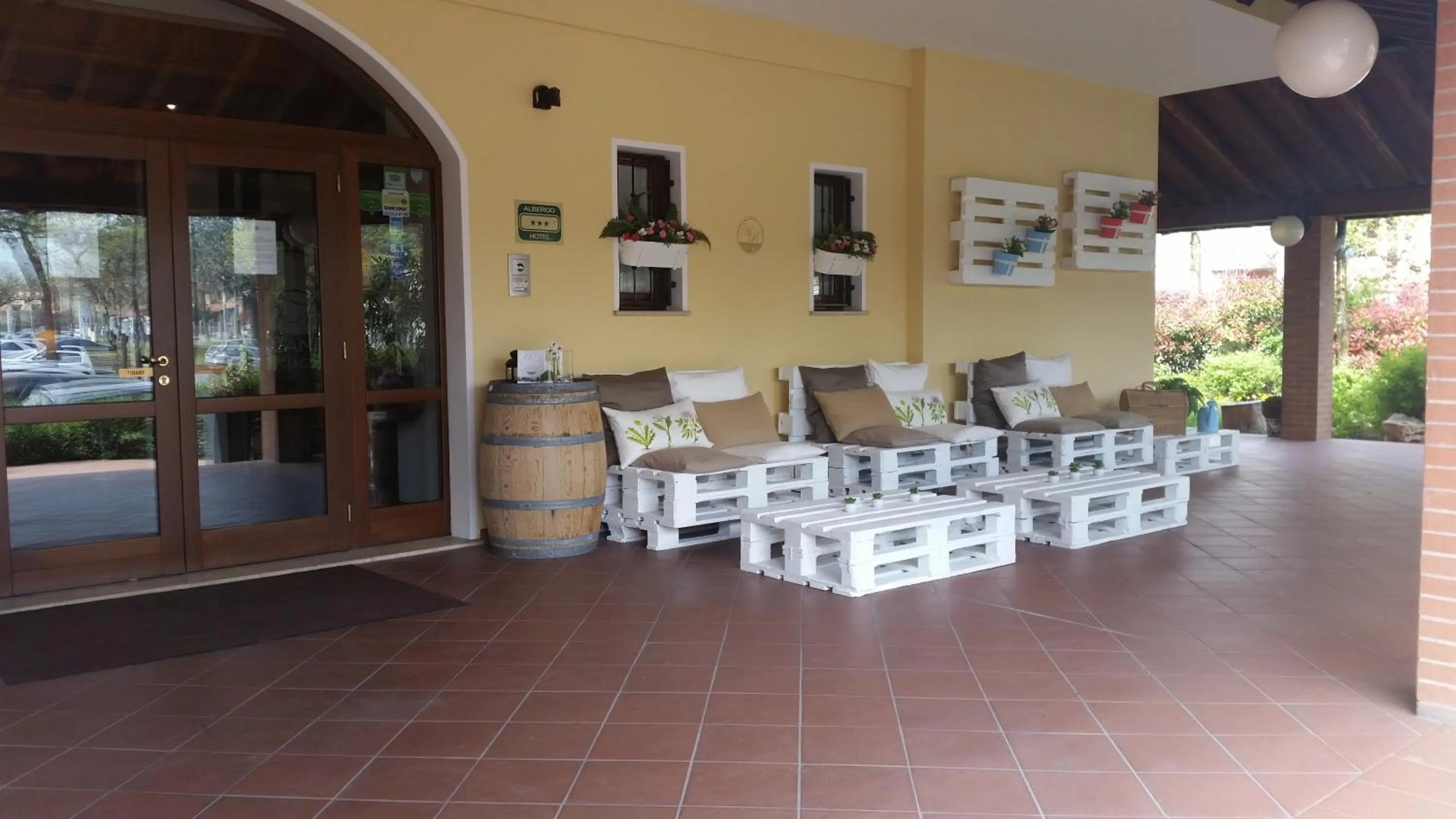 Patio in Hotel La Locanda Della Franciacorta