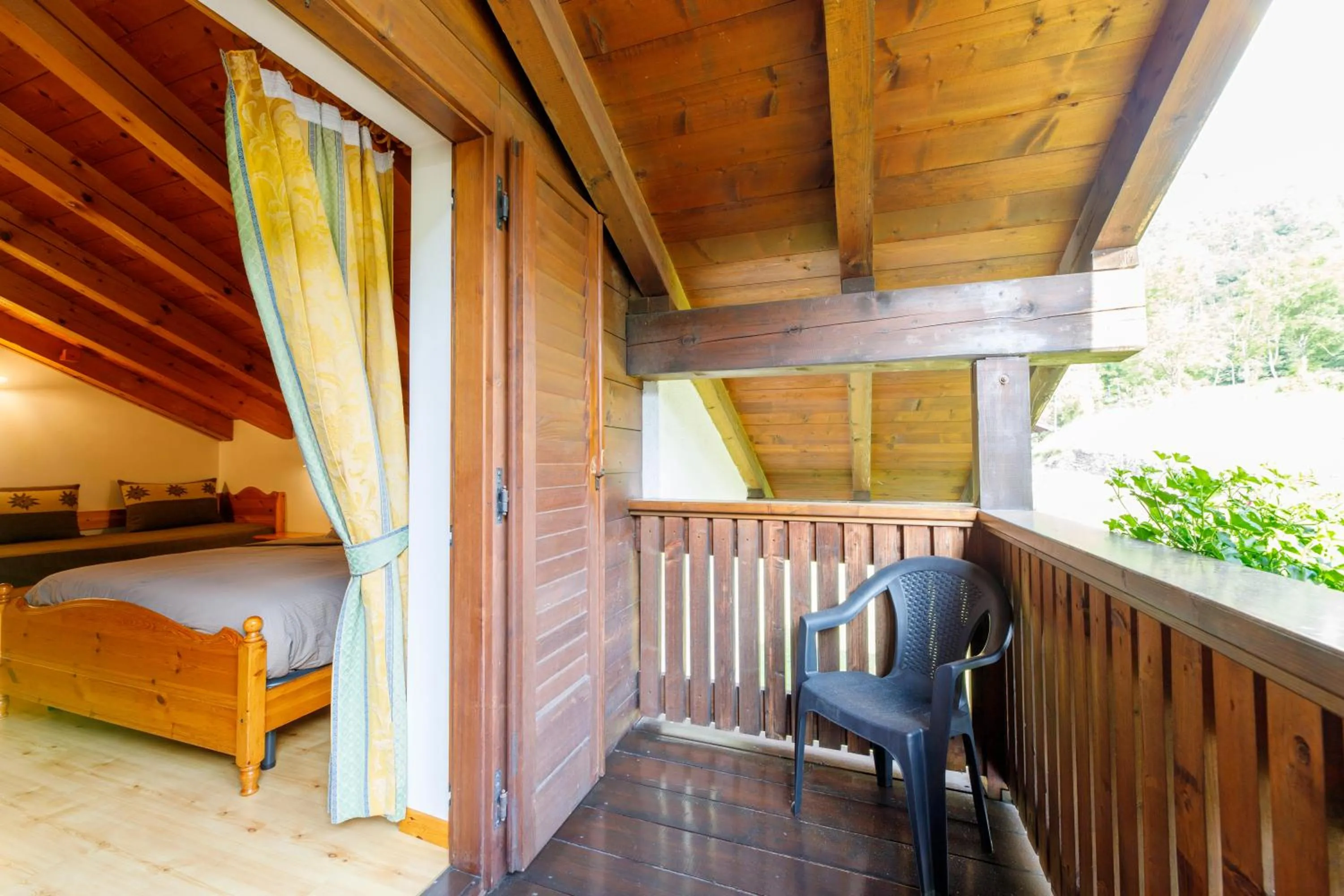 Balcony/Terrace, Bed in B&B Seppi