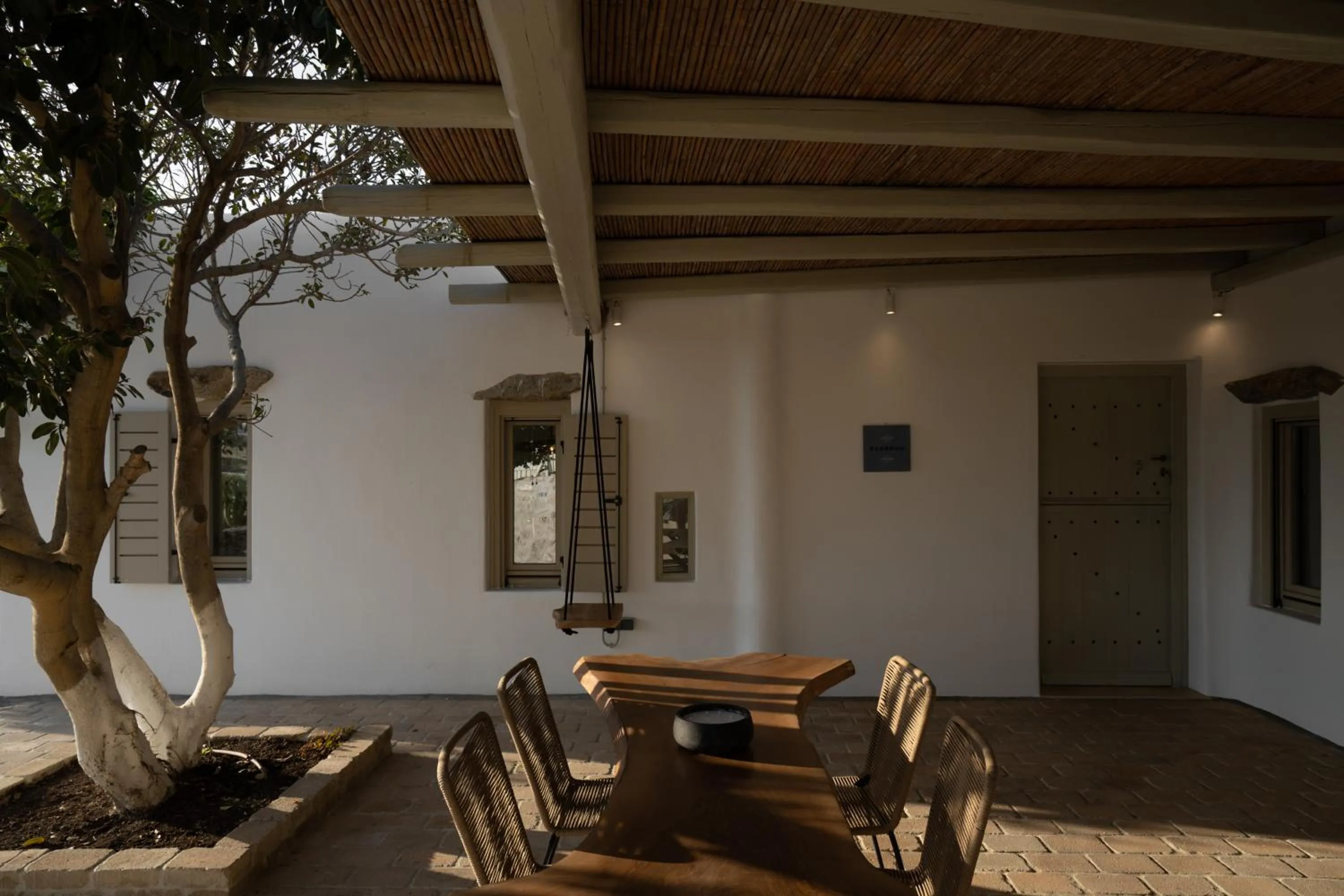 Balcony/Terrace in Ikies of Mykonos