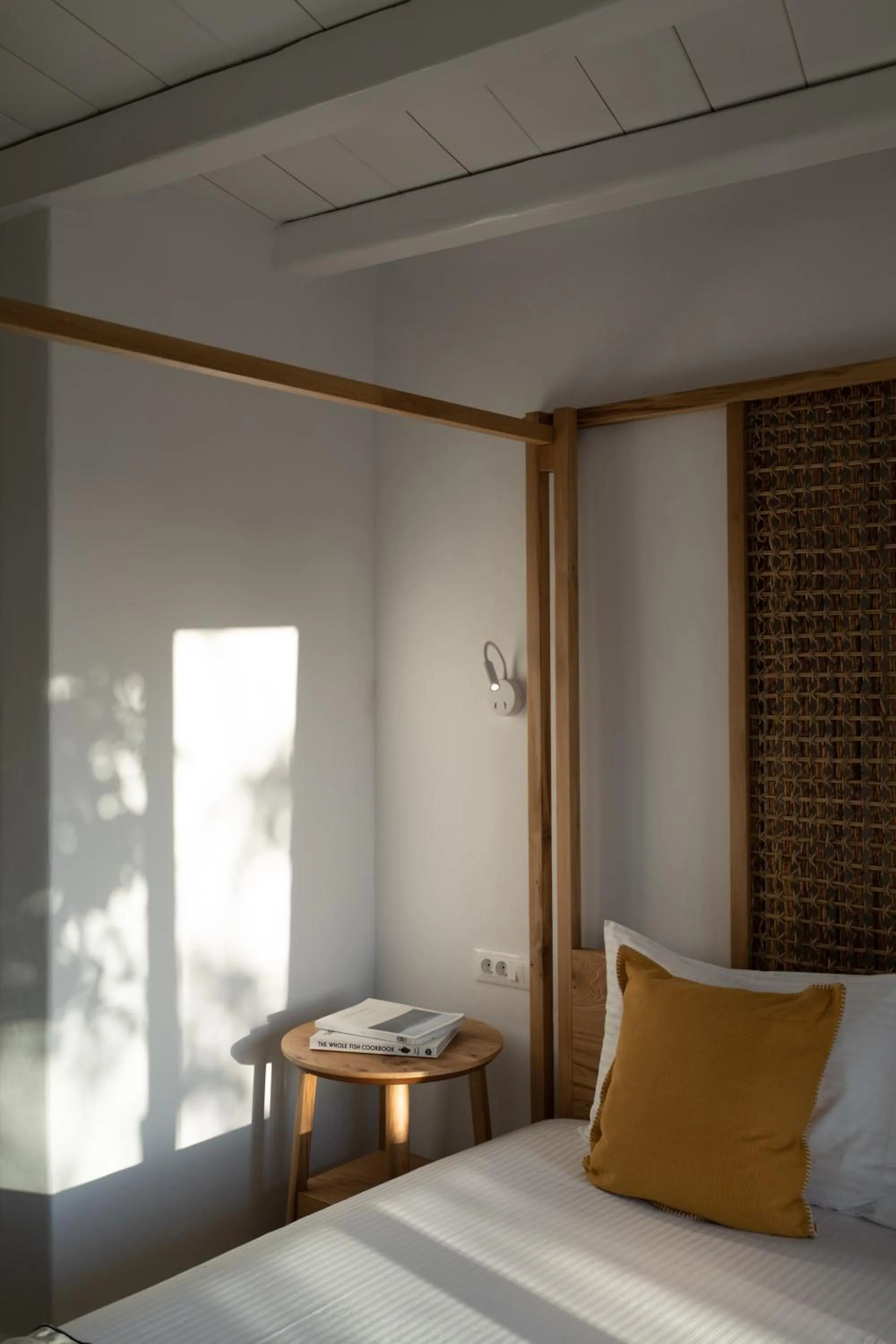 Decorative detail, Bed in Ikies of Mykonos