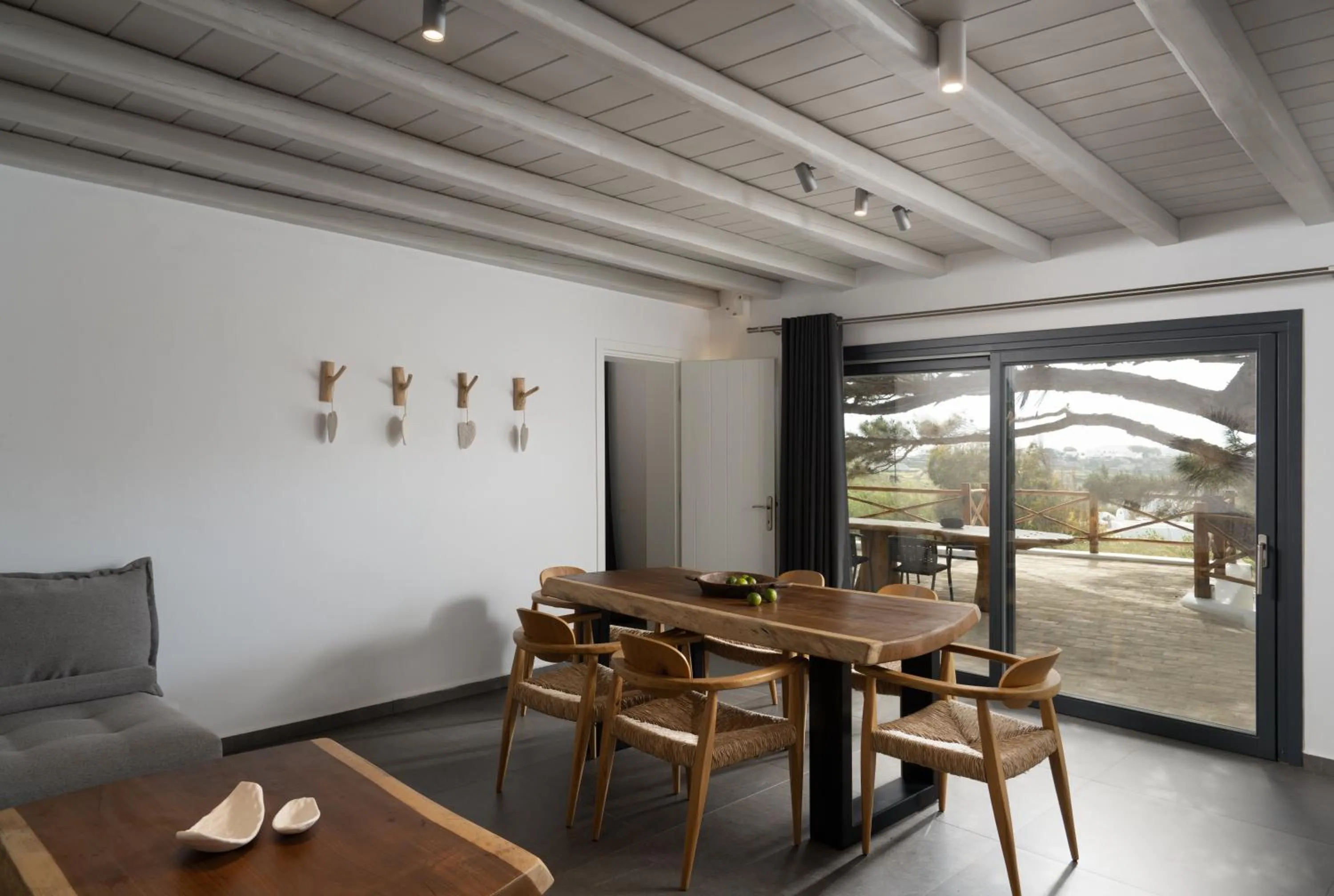 Natural landscape in Ikies of Mykonos