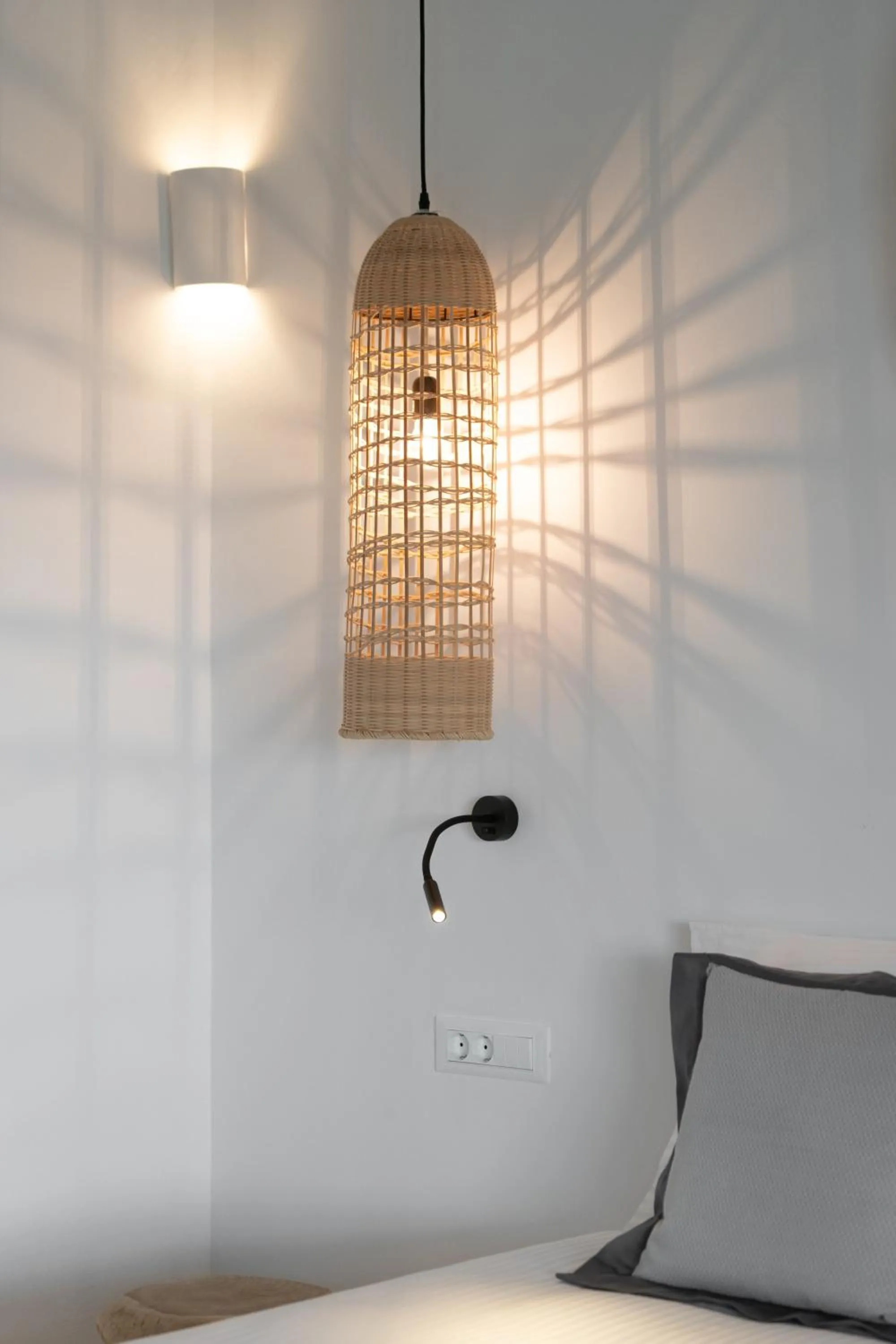 Decorative detail, Bed in Ikies of Mykonos