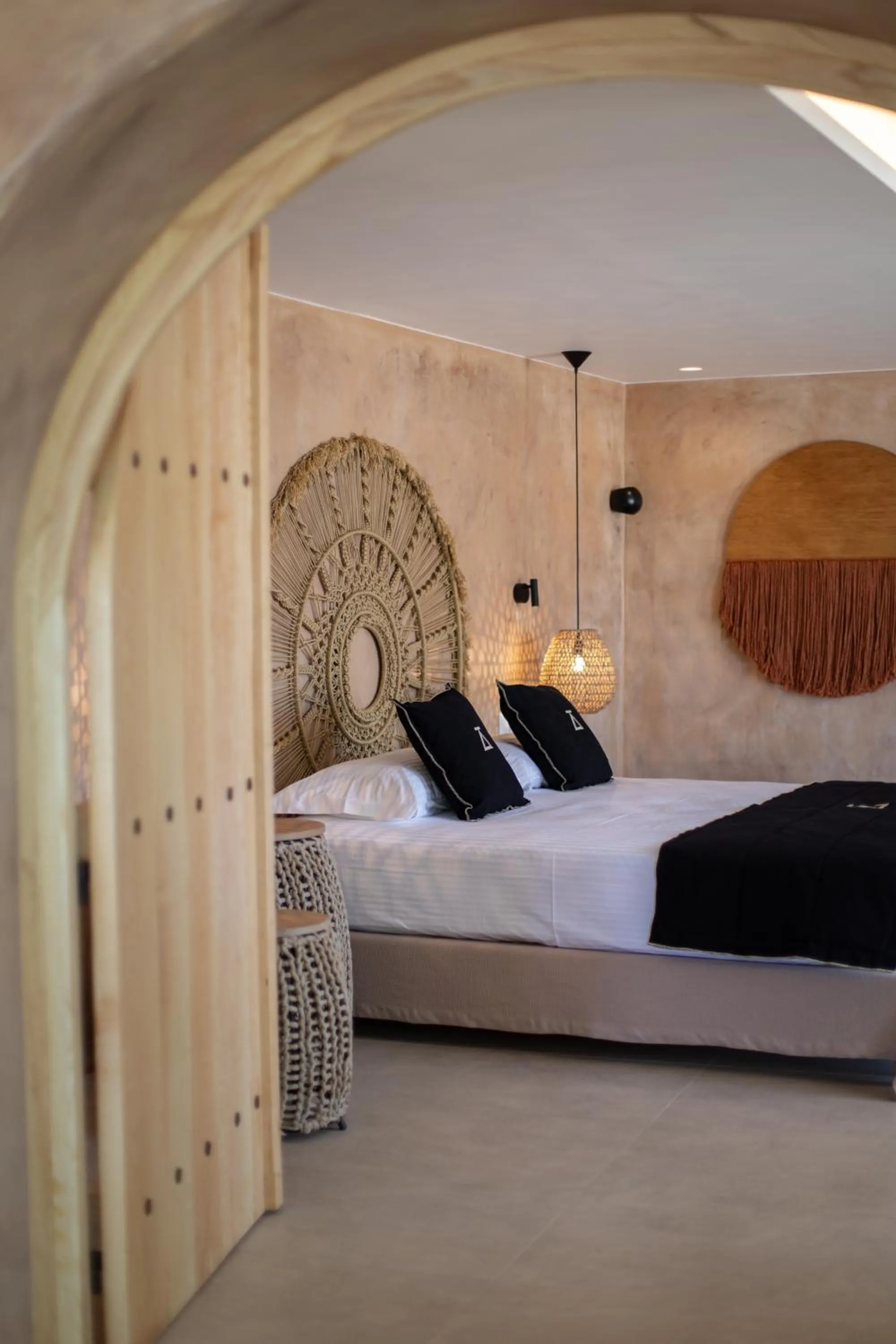 Bedroom, Bed in Ikies of Mykonos