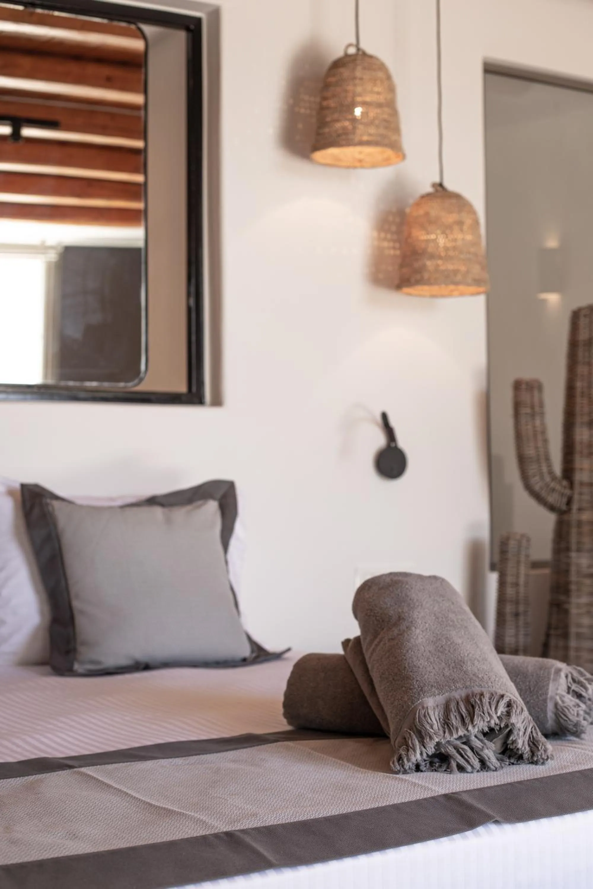 Bed in Ikies of Mykonos