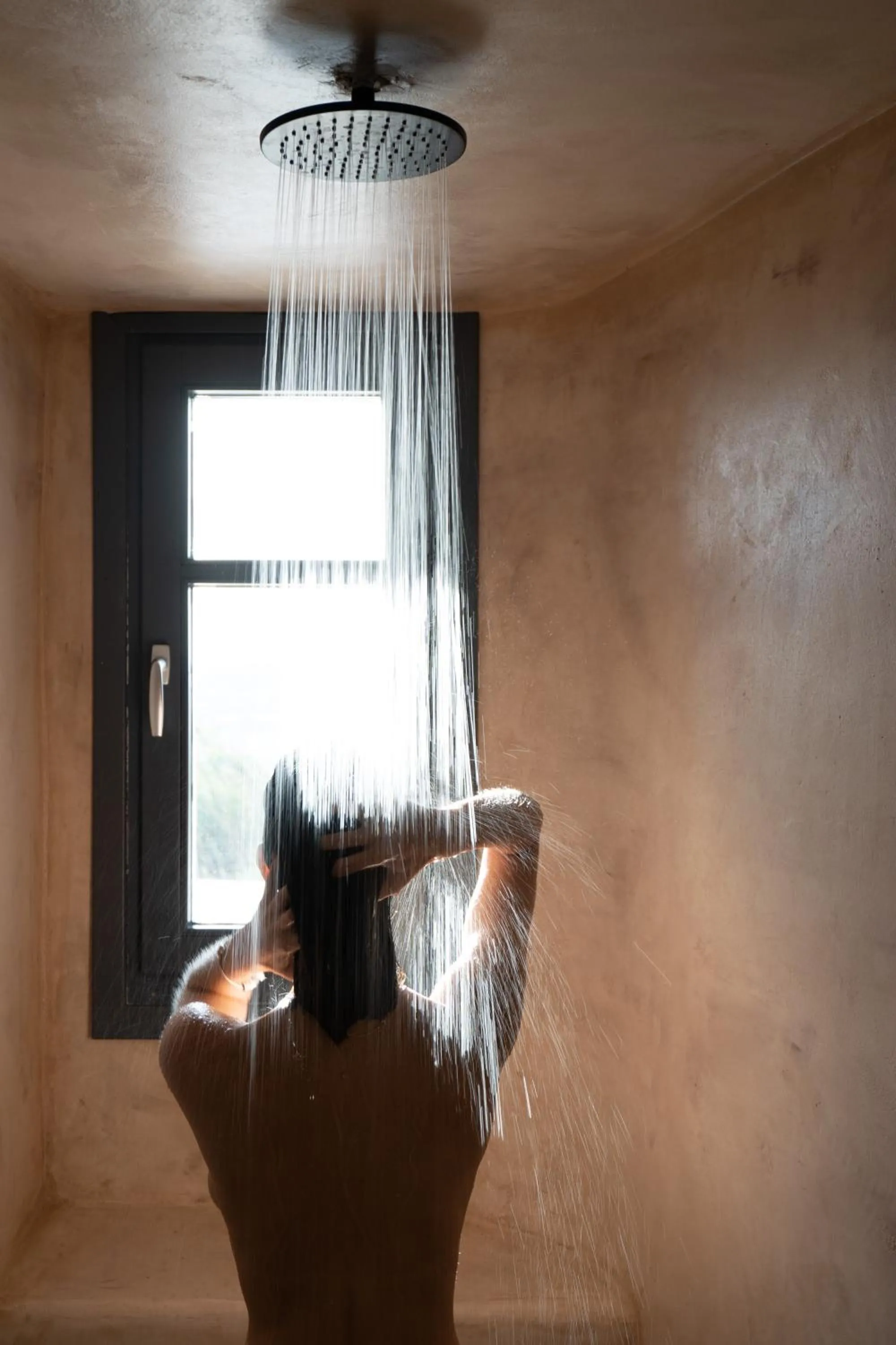 Shower in Ikies of Mykonos