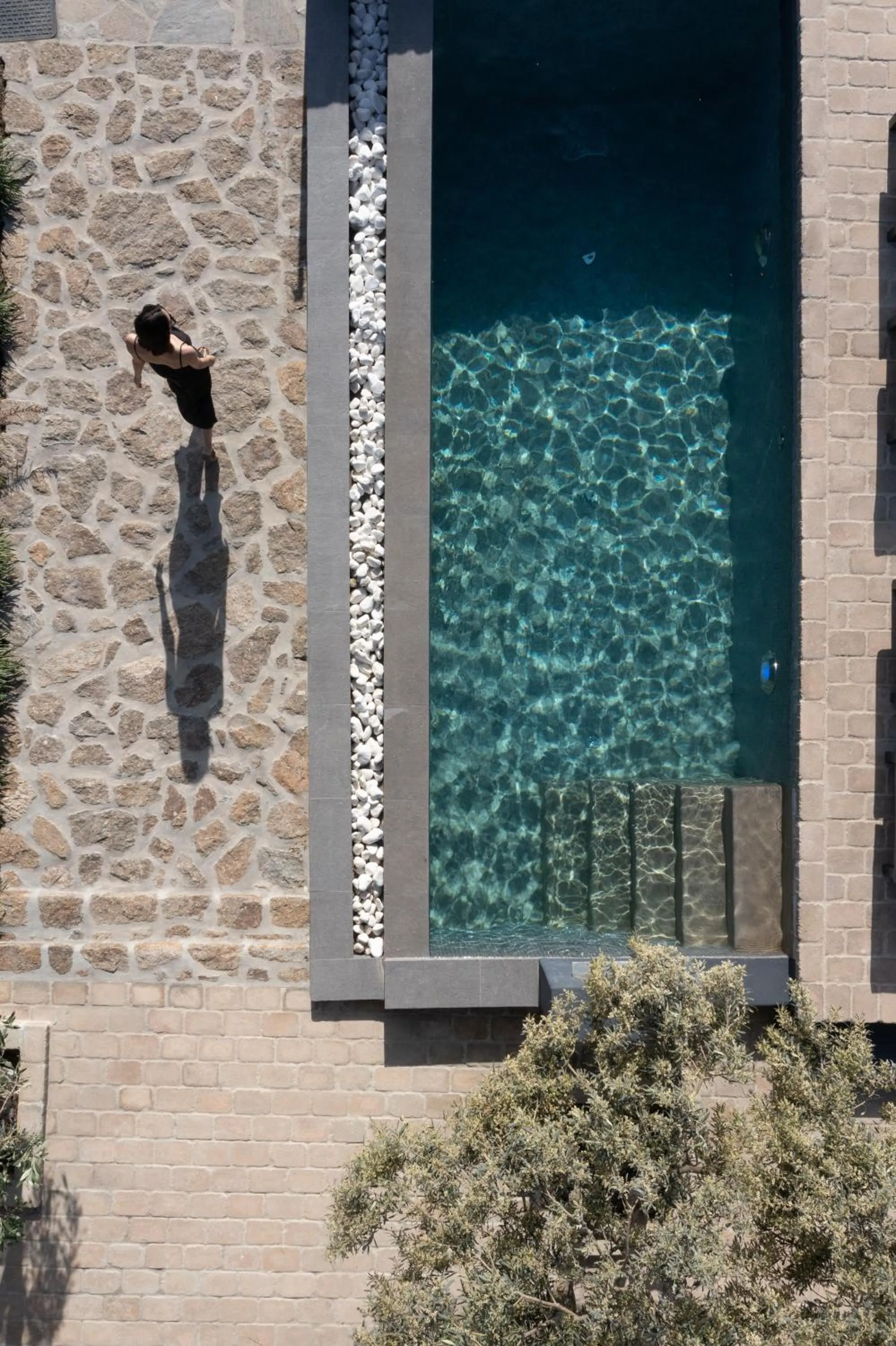 Natural landscape in Ikies of Mykonos