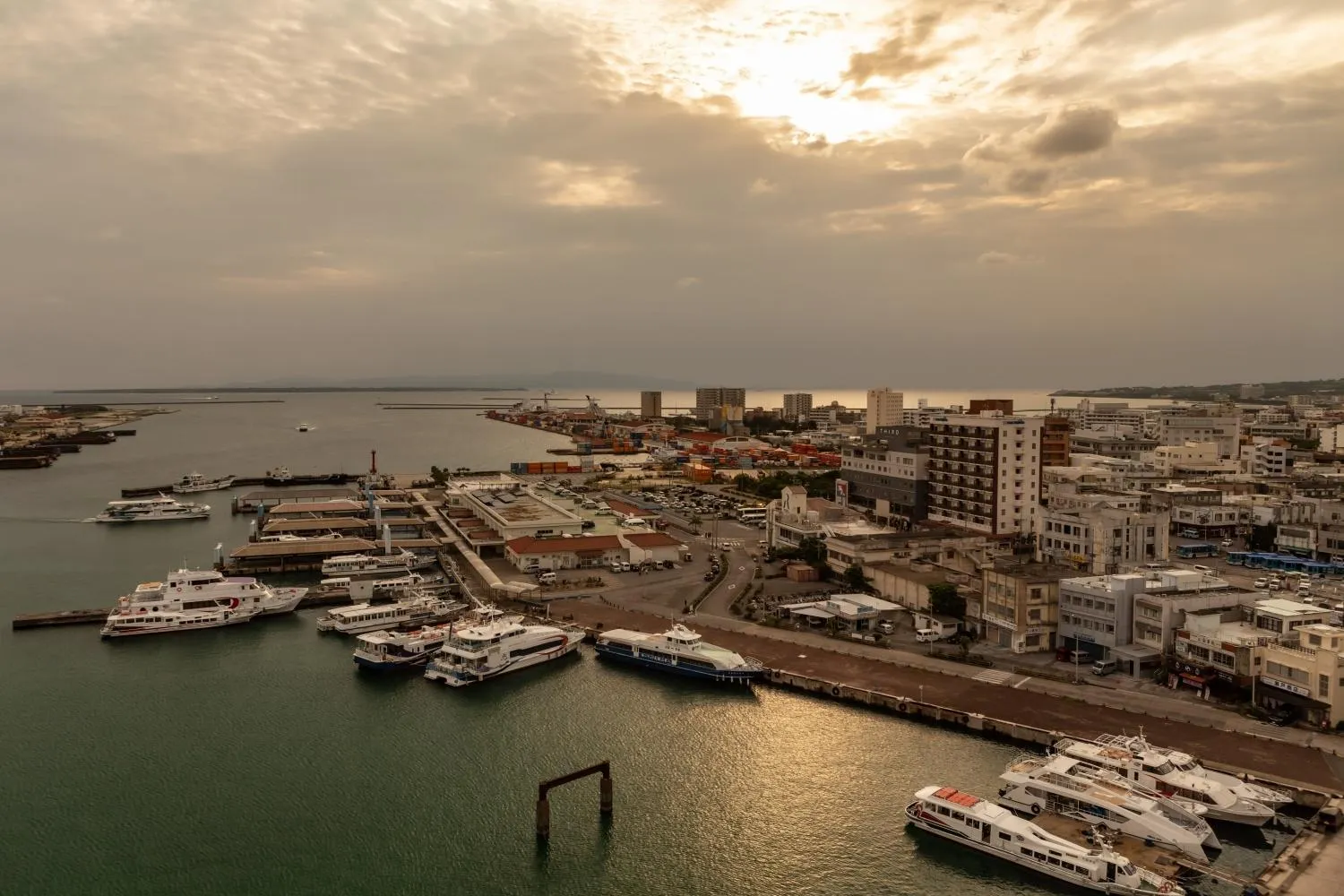 Bird's eye view in Hotel East China Sea