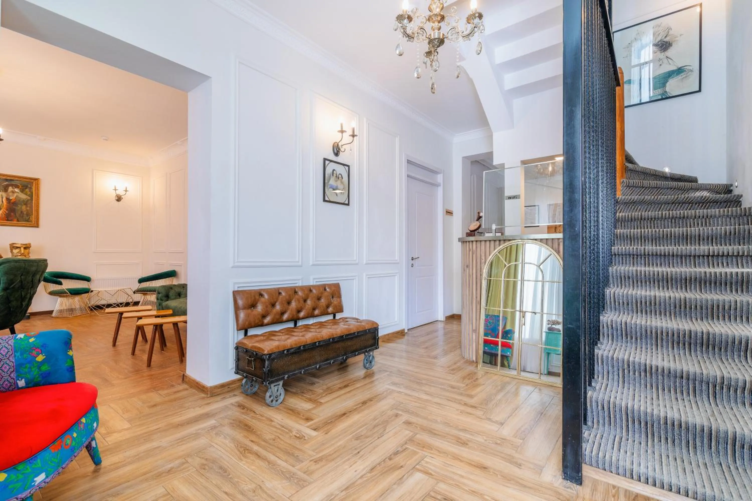 Lobby or reception in The Residence Hotel & Cottages