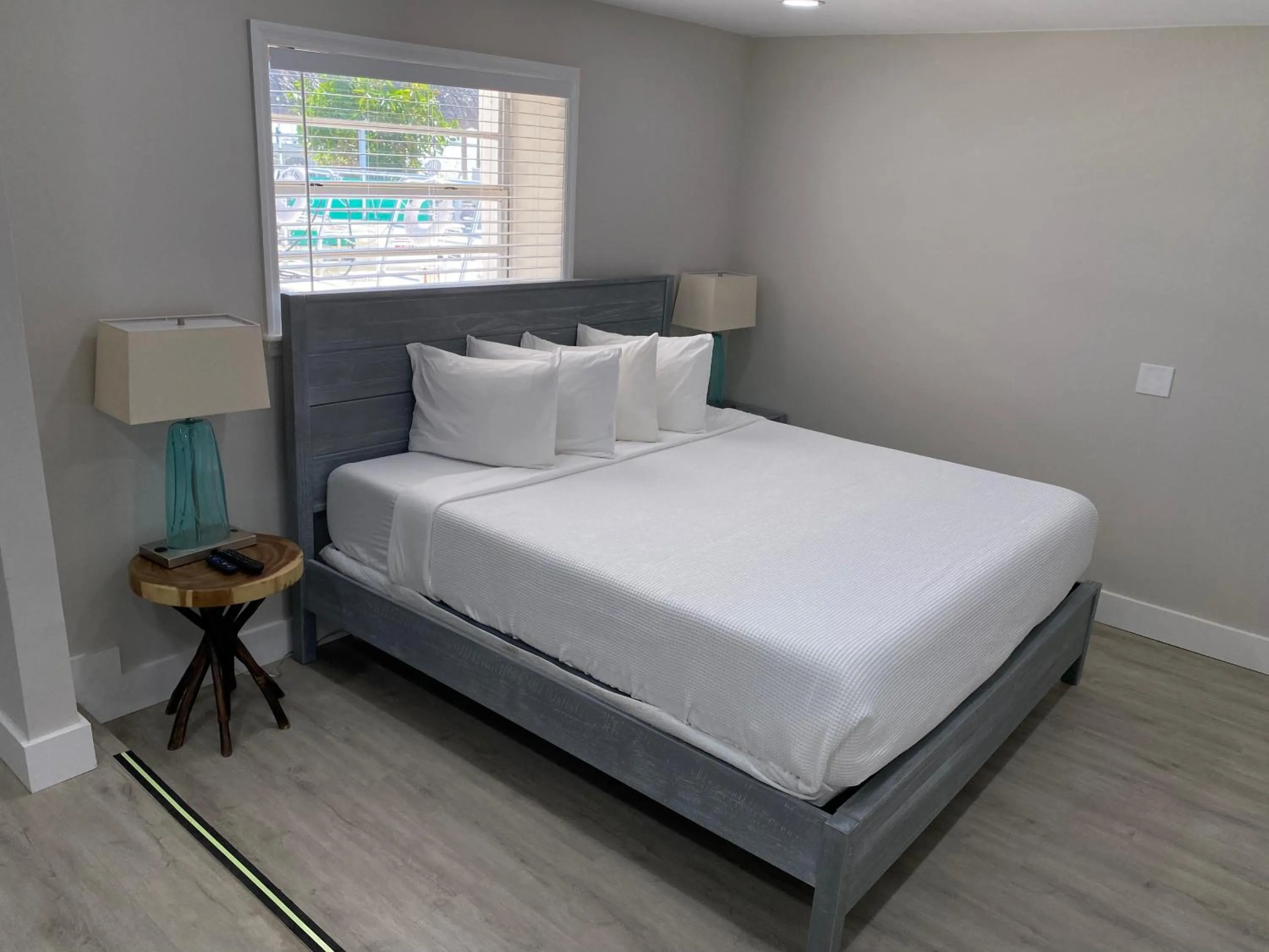 Bed in Amoray Dive Resort