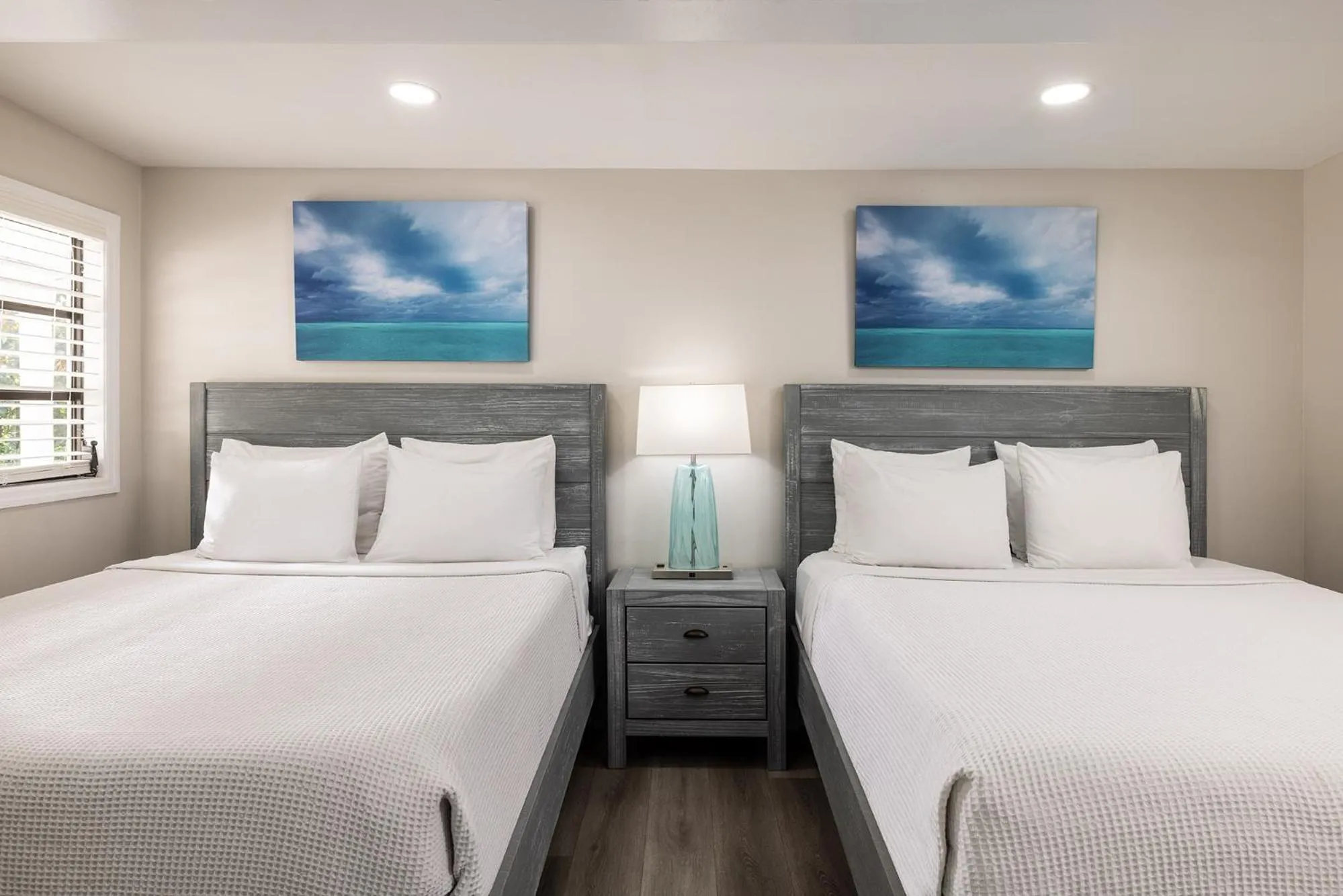 Bed in Amoray Dive Resort