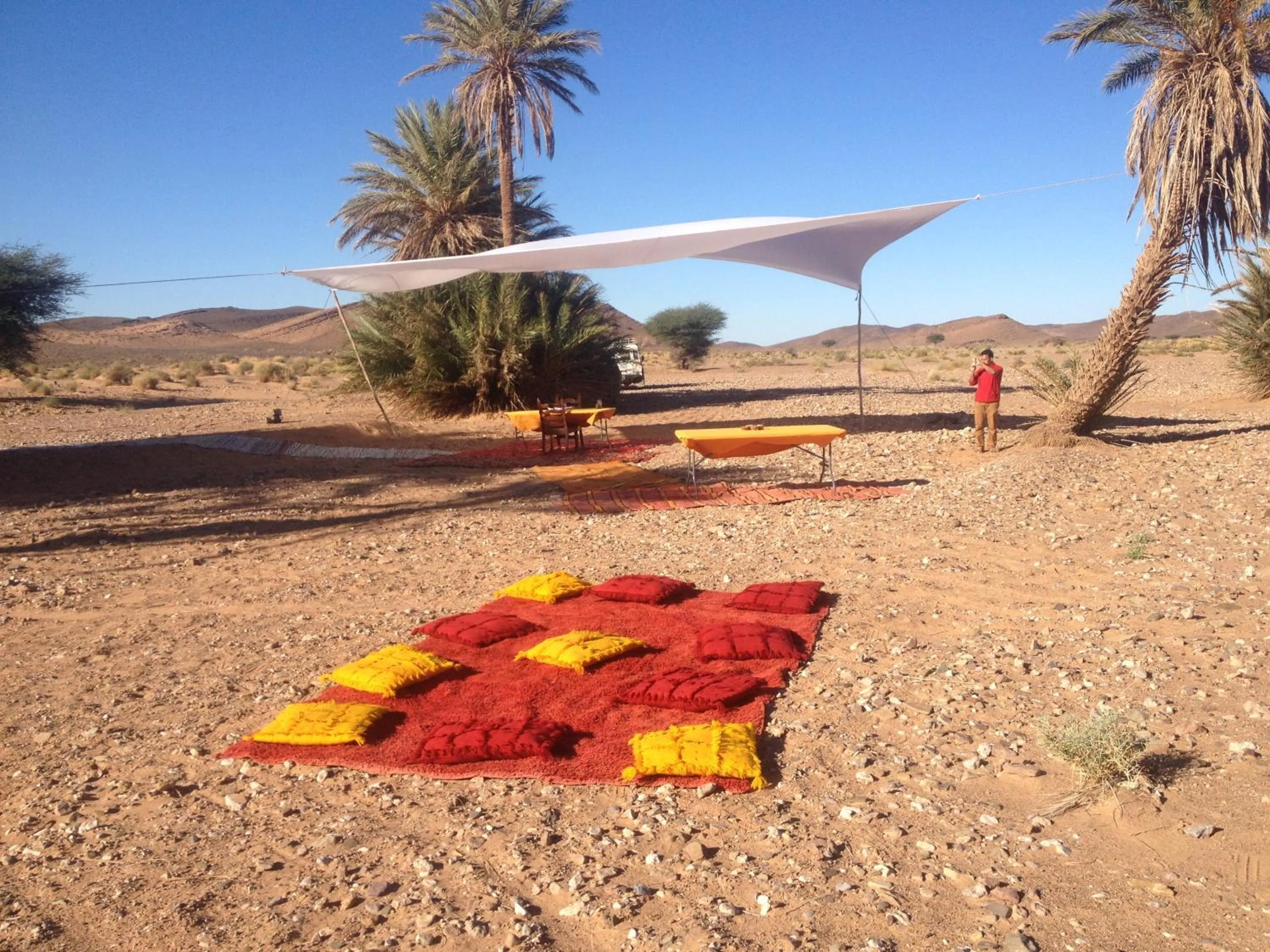 Garden in Maison Boutchrafine