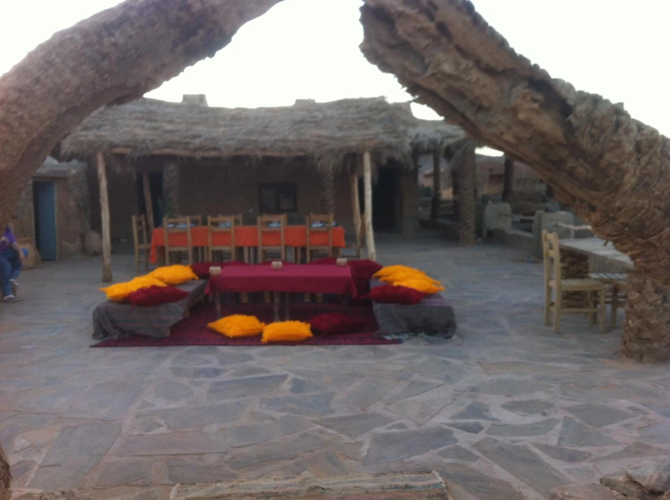 Balcony/Terrace in Maison Boutchrafine