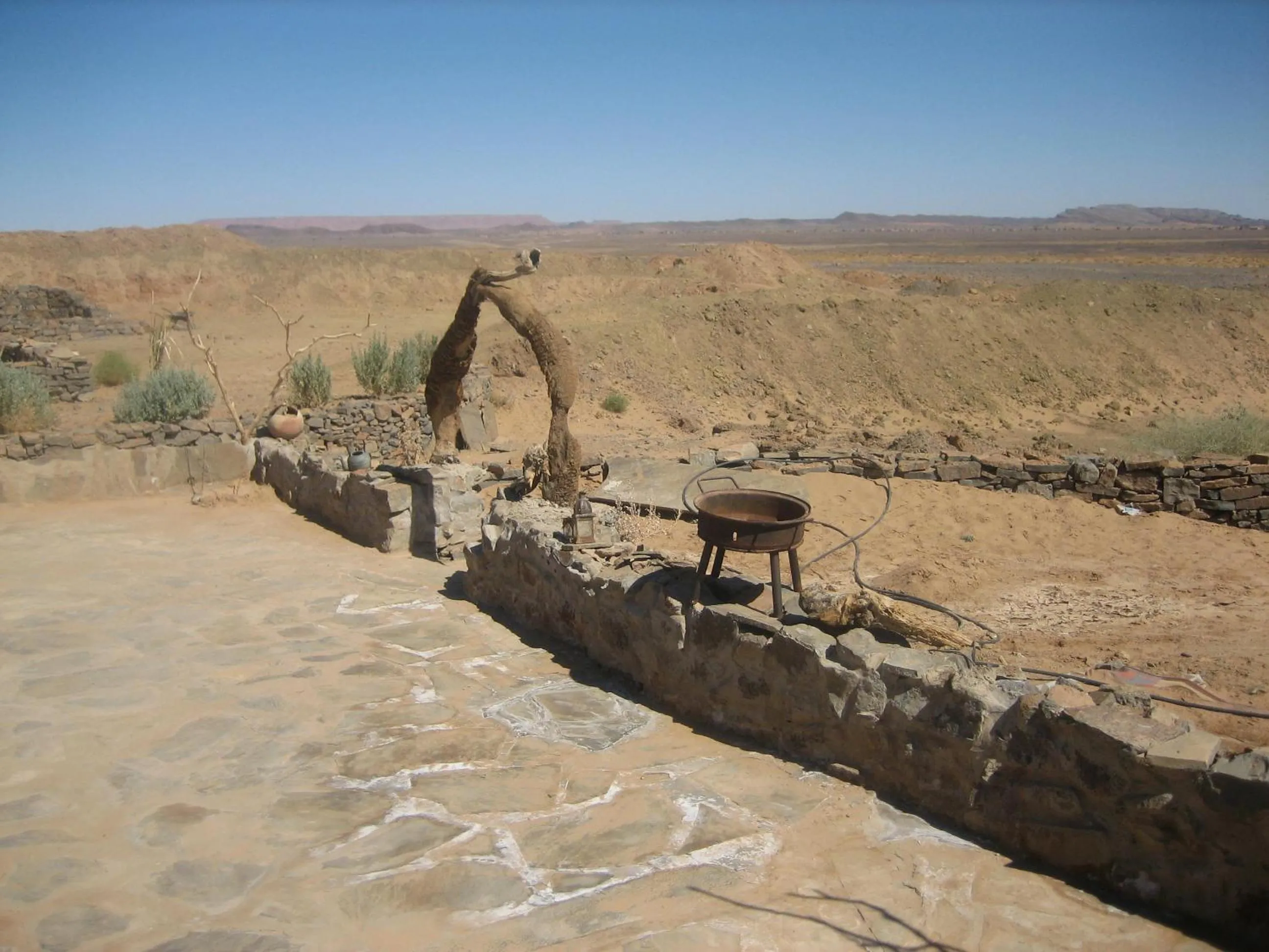Balcony/Terrace in Maison Boutchrafine