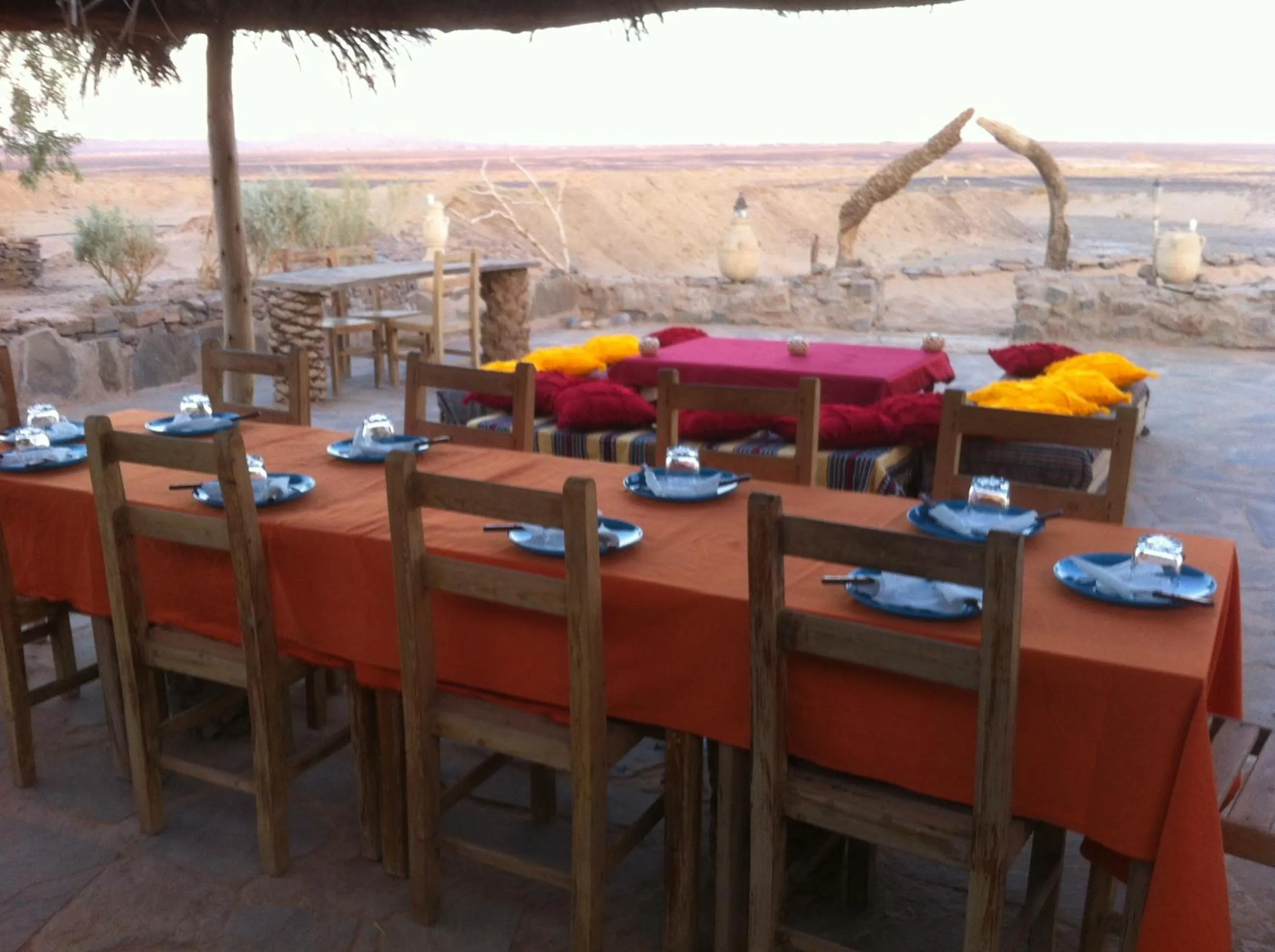 Balcony/Terrace in Maison Boutchrafine