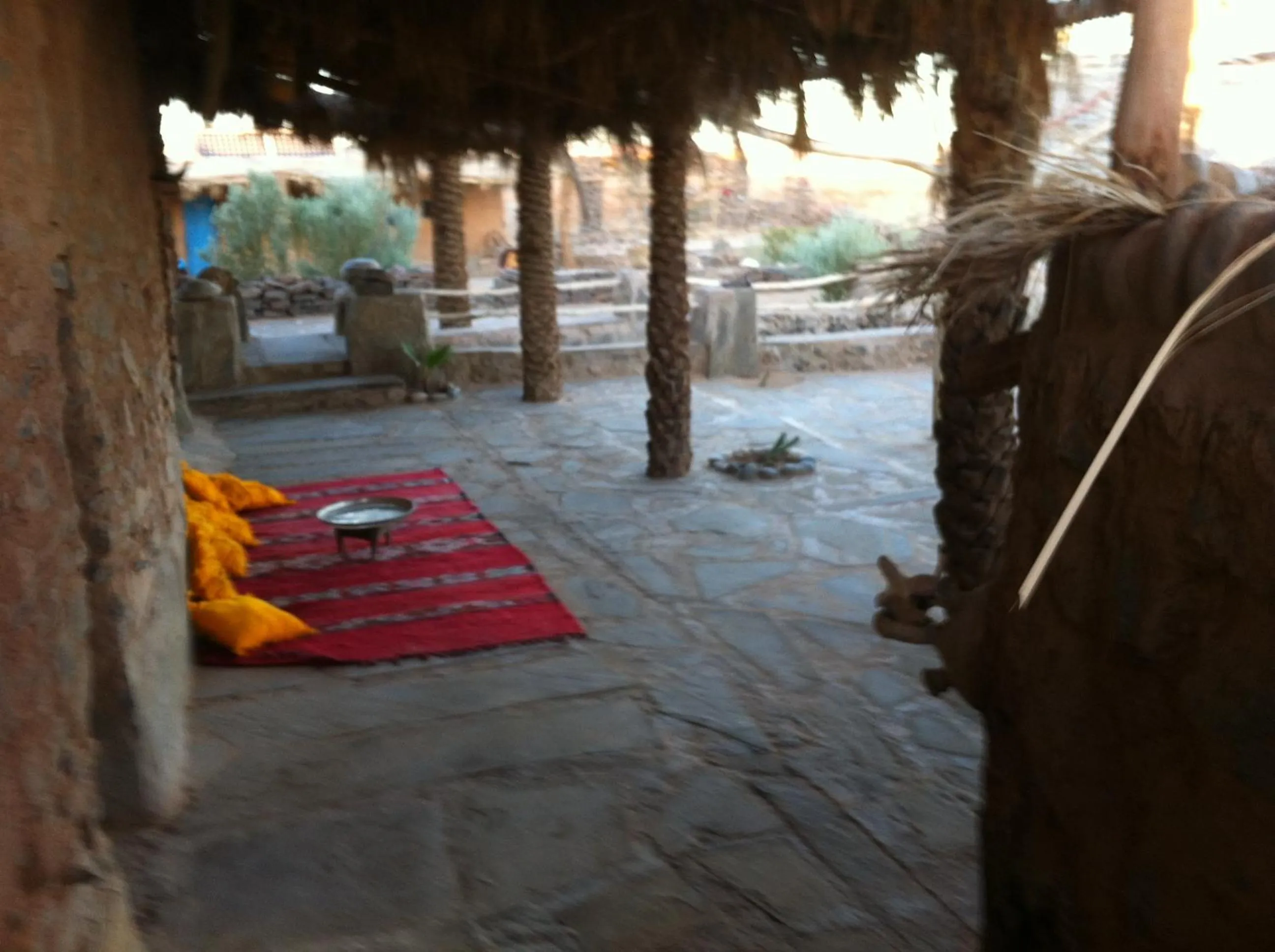 Balcony/Terrace in Maison Boutchrafine