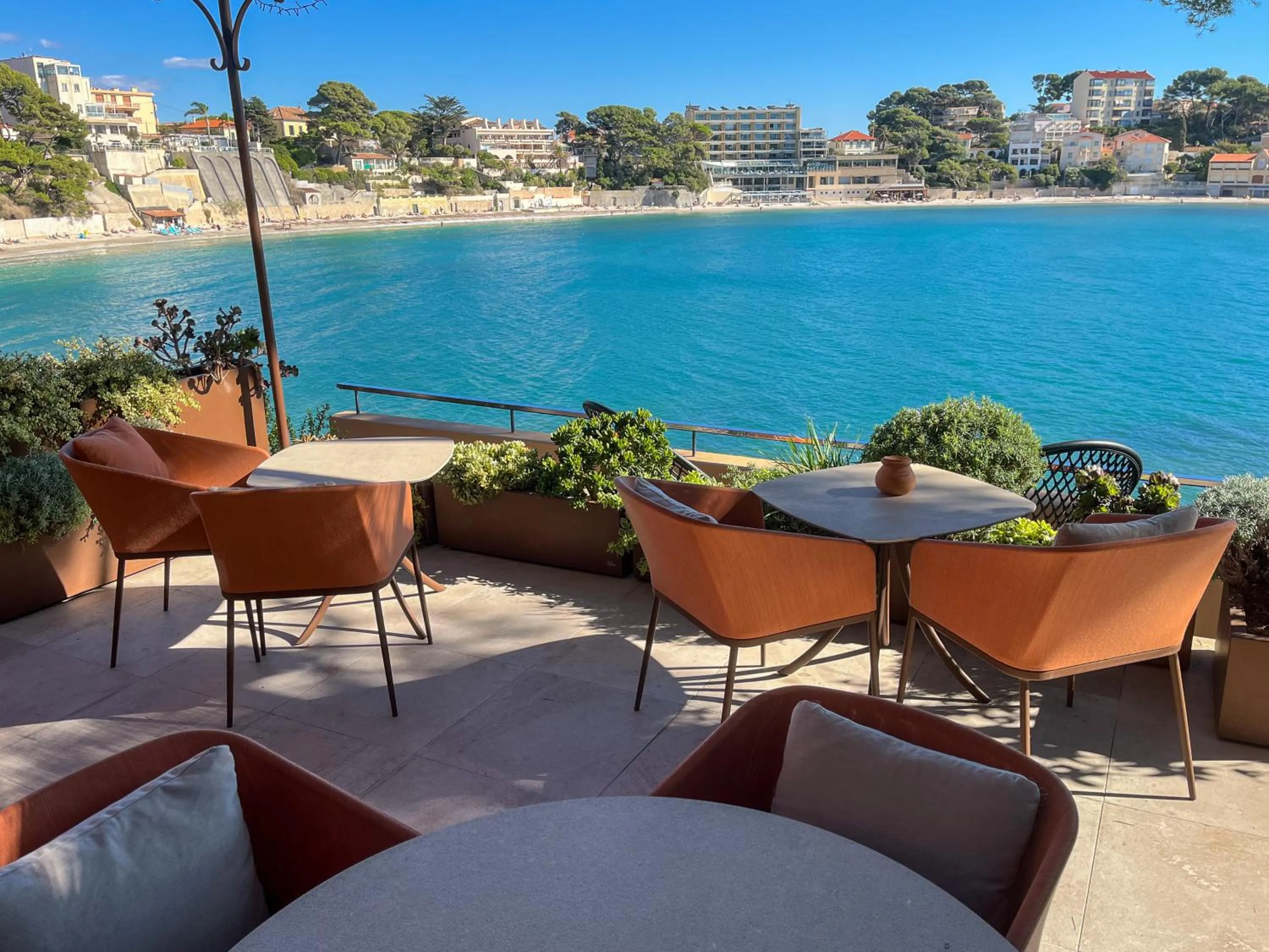 Patio in Splendid Hôtel & Spa