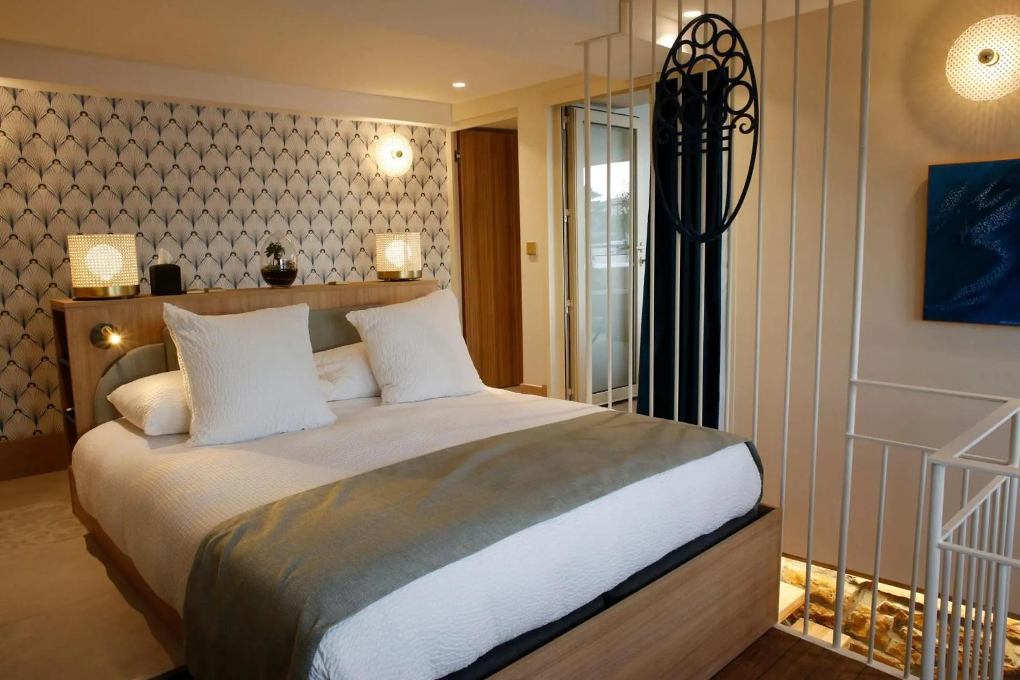 Bed in Splendid Hôtel & Spa