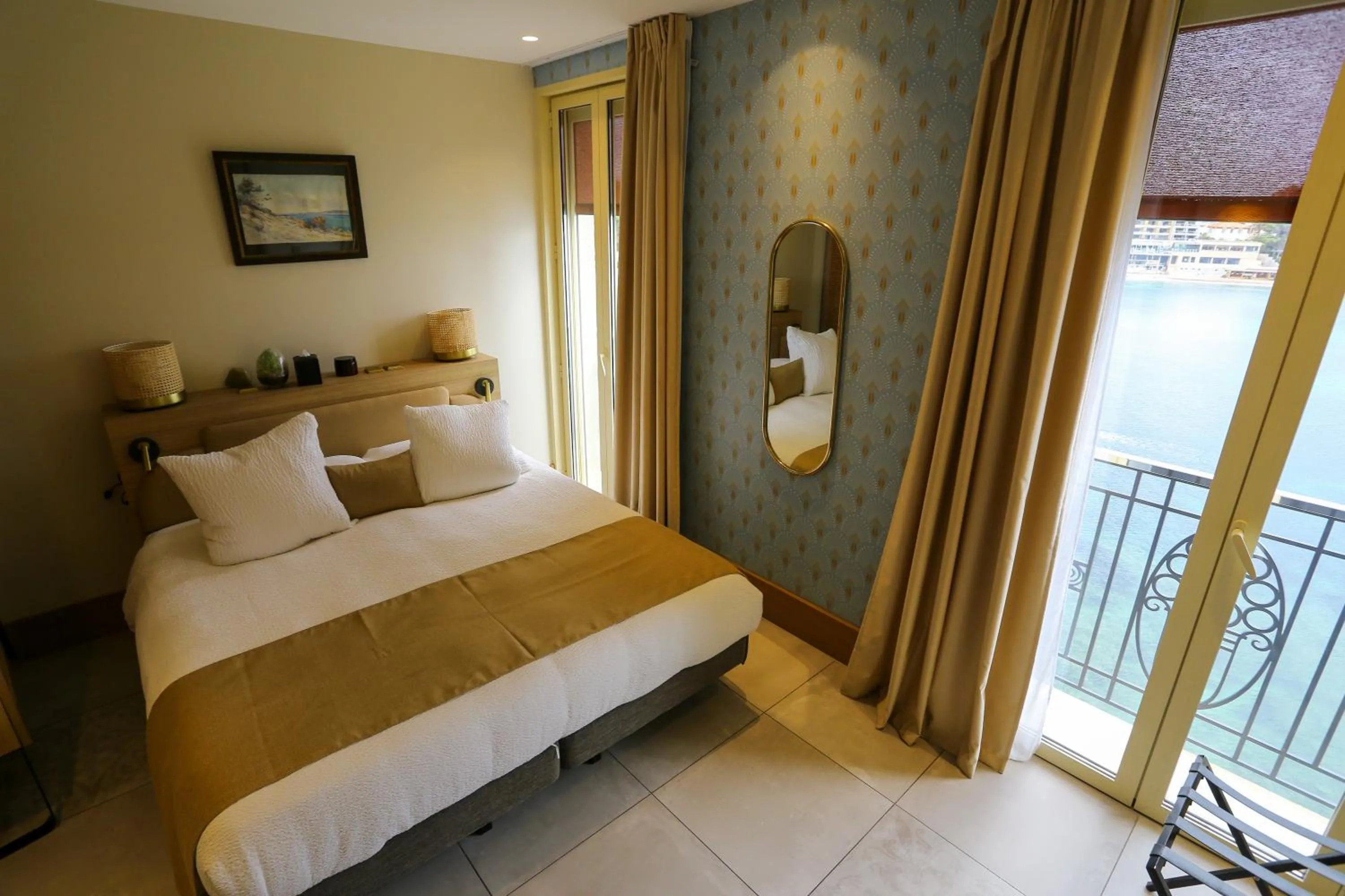 Bed in Splendid Hôtel & Spa