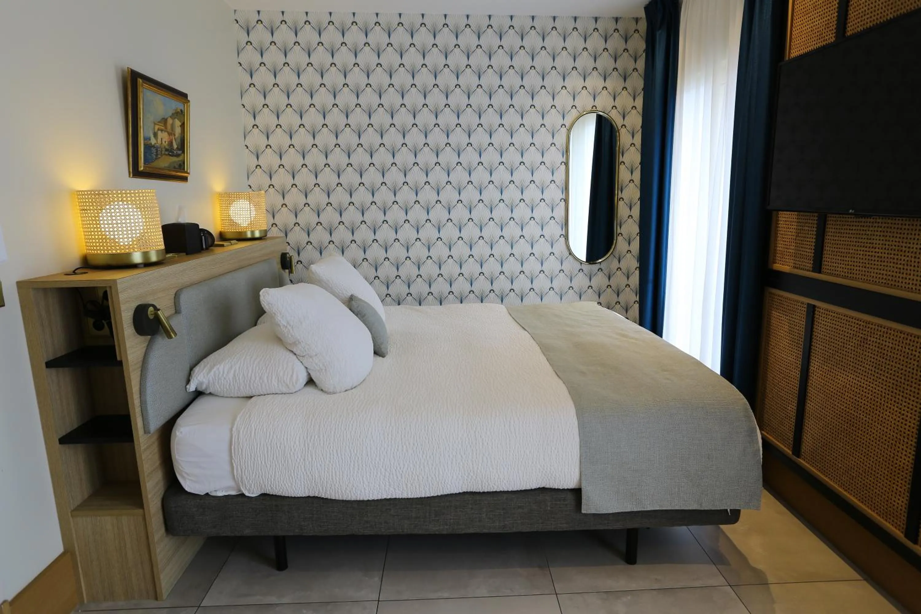 TV and multimedia, Bed in Splendid Hôtel & Spa