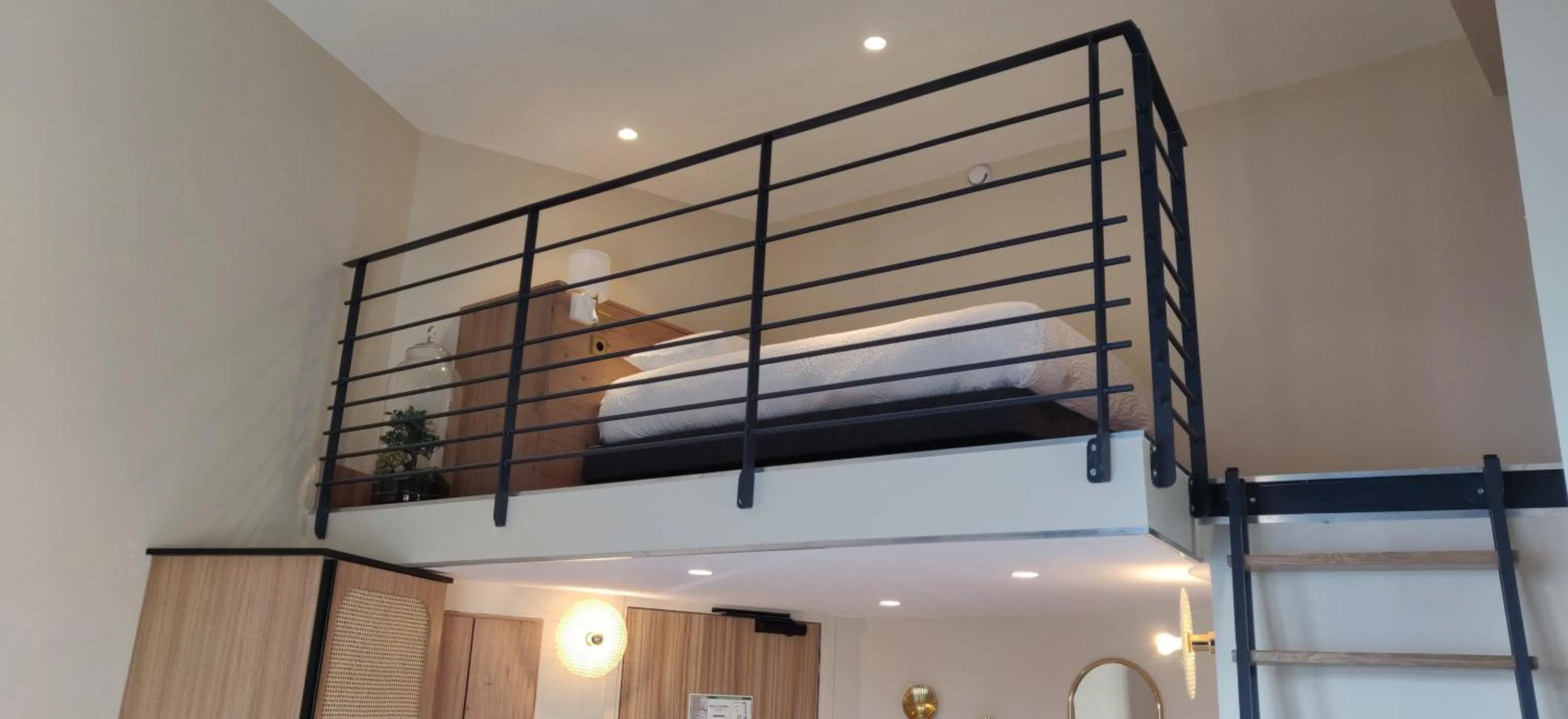 Bed in Splendid Hôtel & Spa