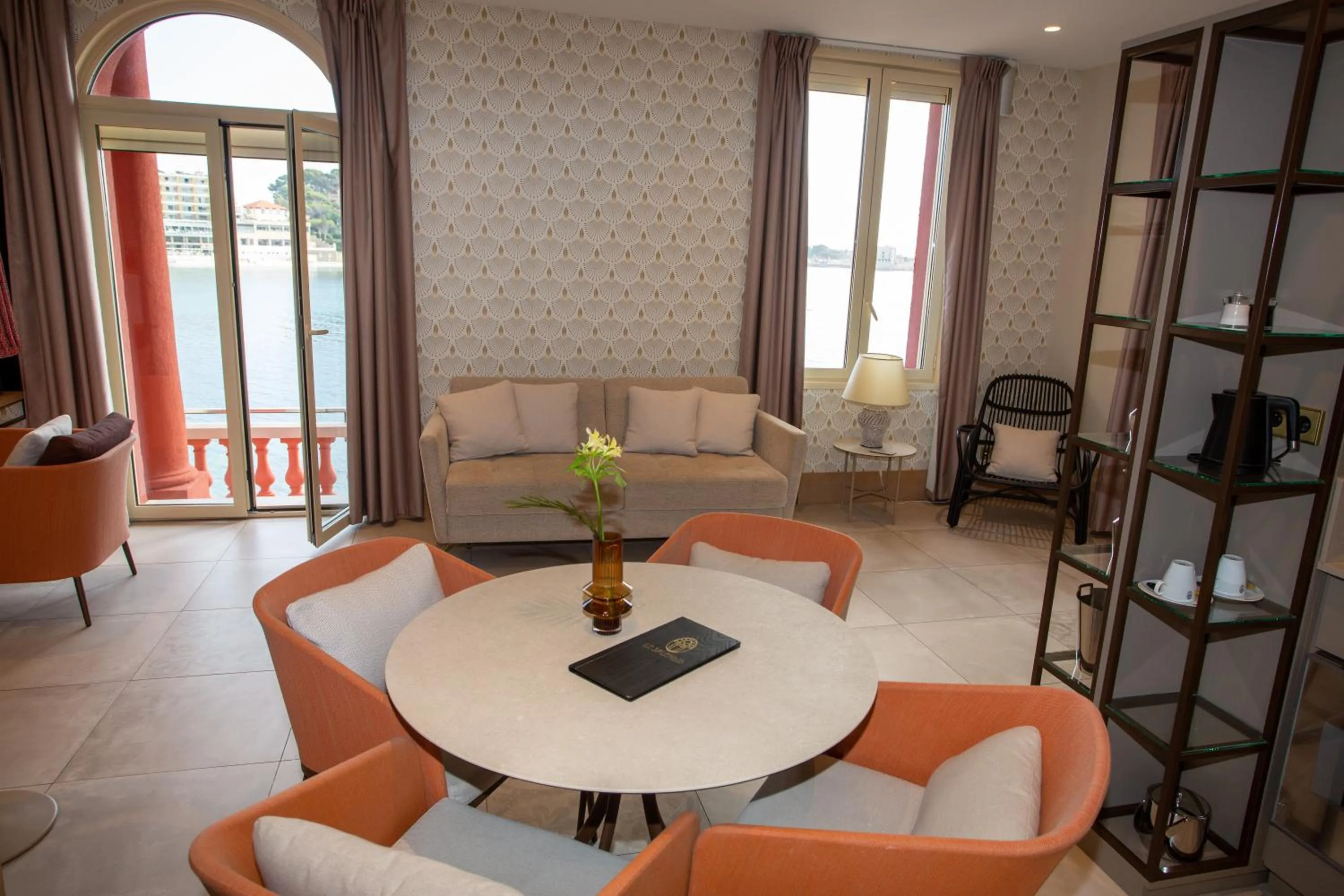 Seating area in Splendid Hôtel & Spa