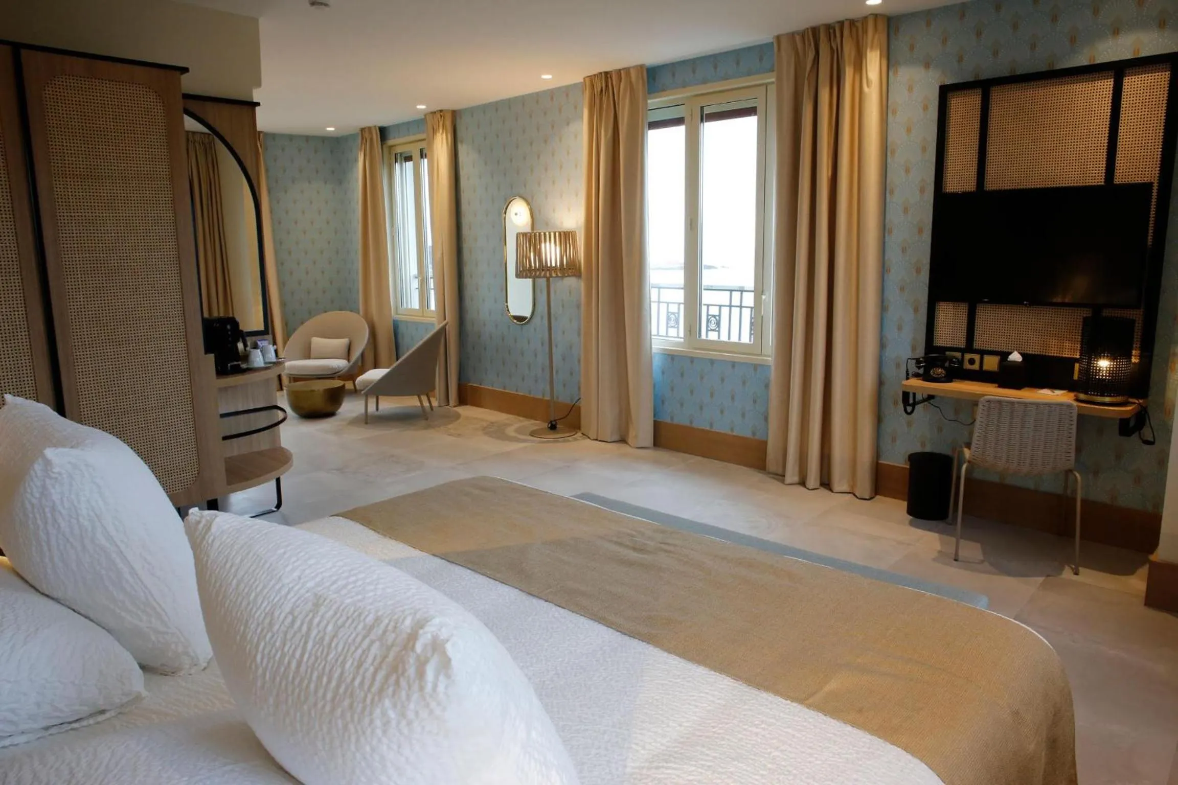 Bed in Splendid Hôtel & Spa
