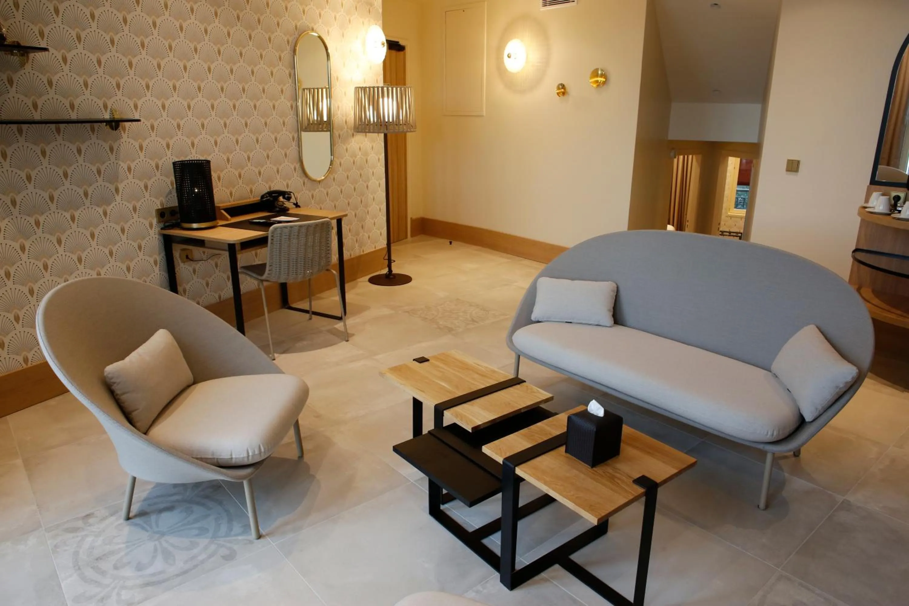 Living room in Splendid Hôtel & Spa