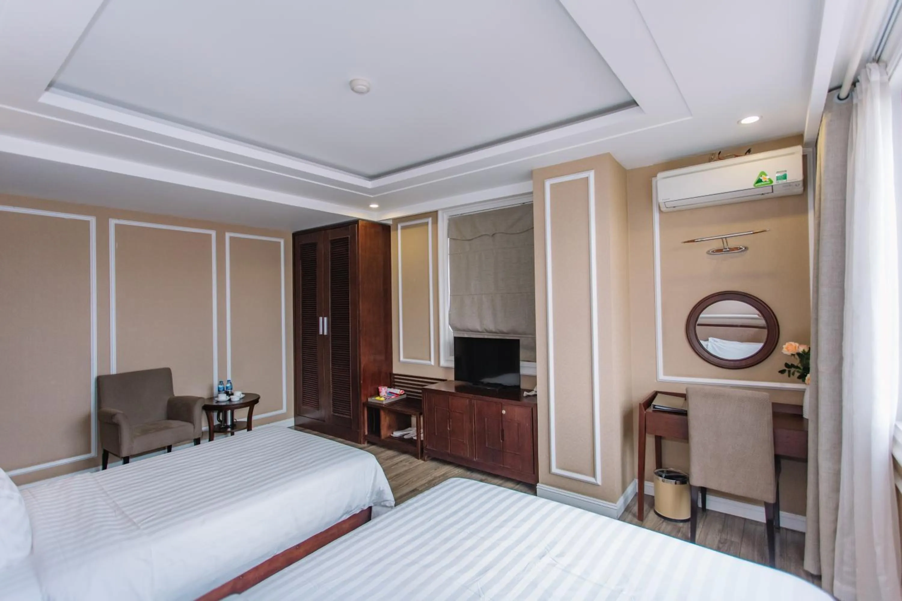 Bed in Cao Minh Hotel