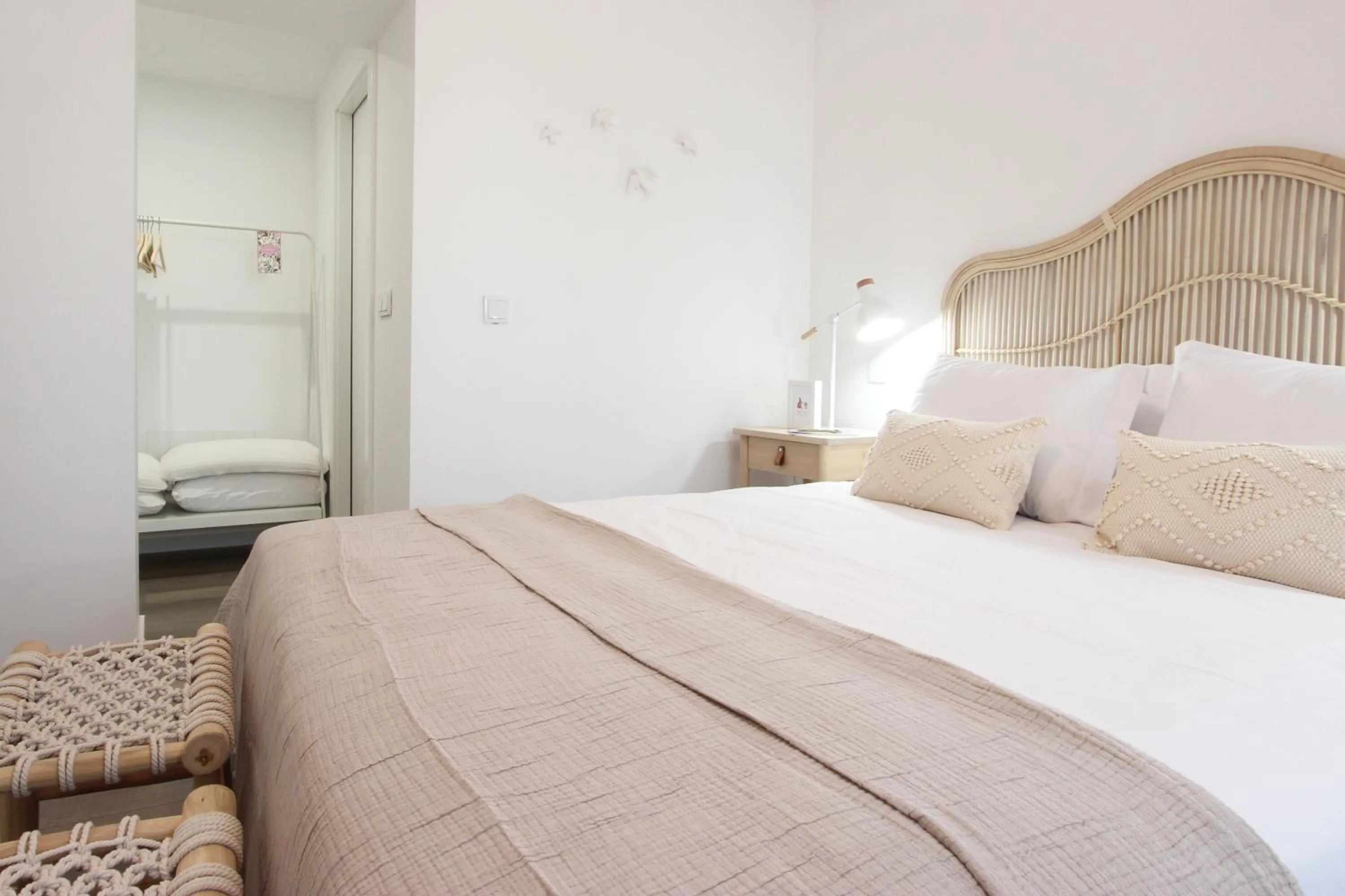 Bed in Lavradores Boutique Guesthouse