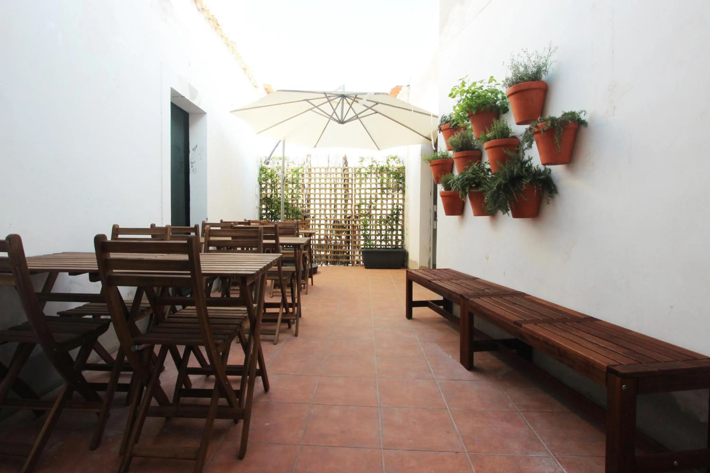 Patio in Lavradores Boutique Guesthouse