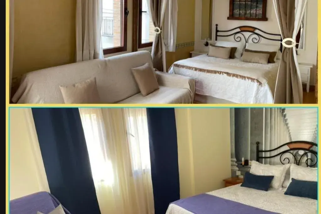 Double Room in Hotel Zacatin Double Room in Hotel Zacatin