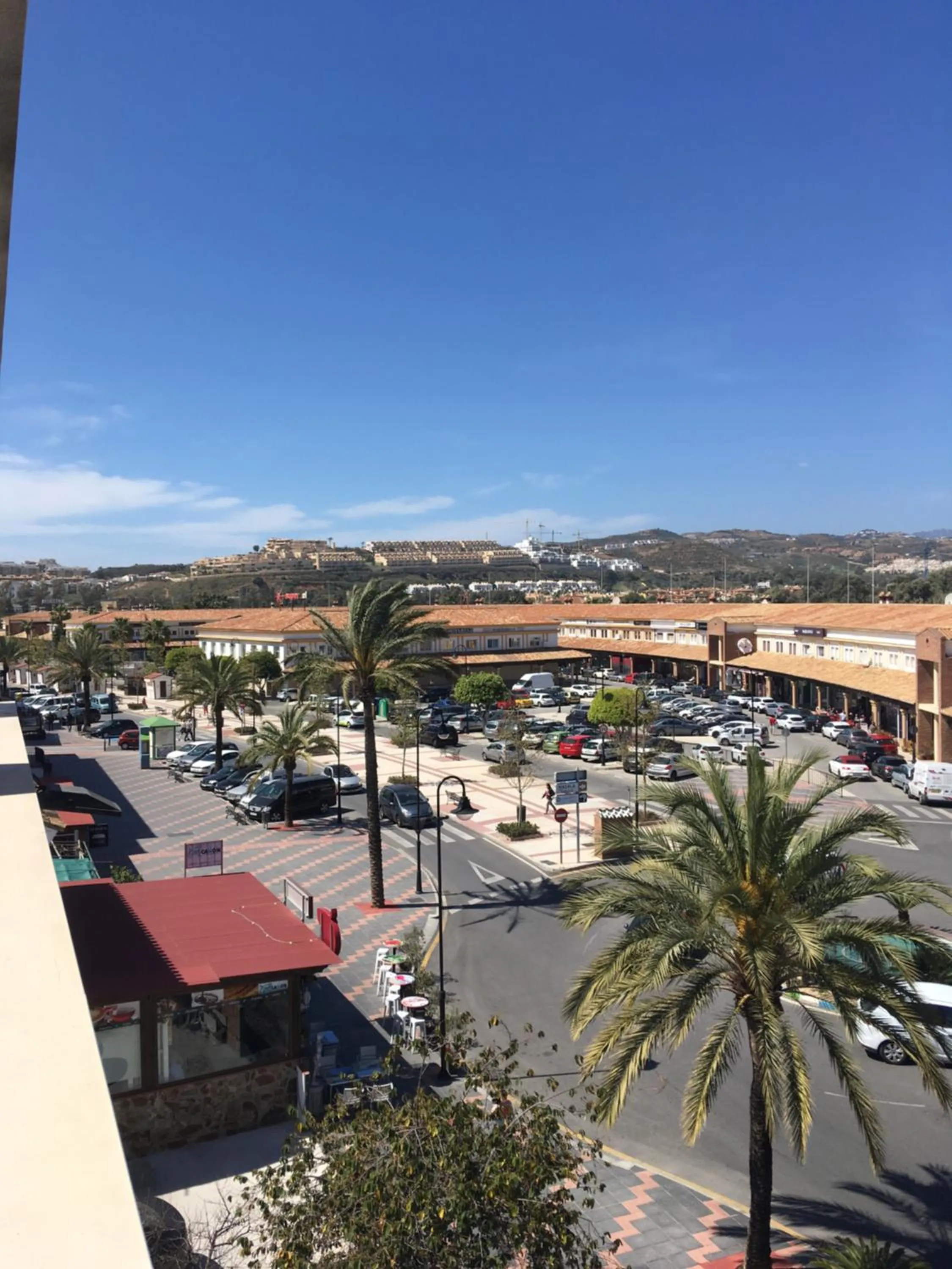 City view in Hotel Carmen