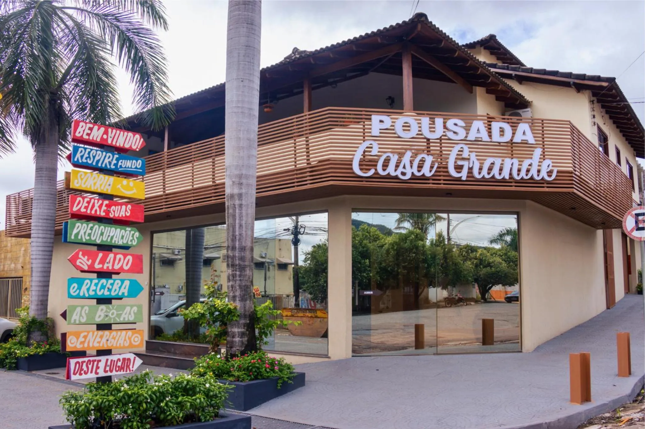 Facade/entrance in Pousada Casa Grande