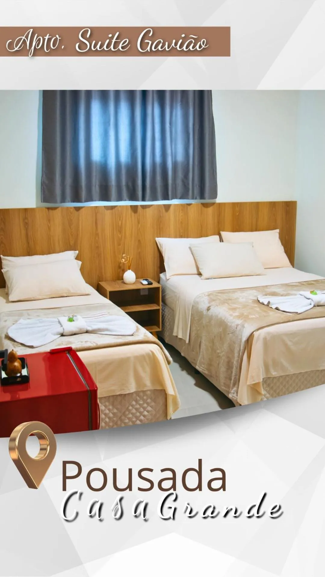 acessibility, Bed in Pousada Casa Grande