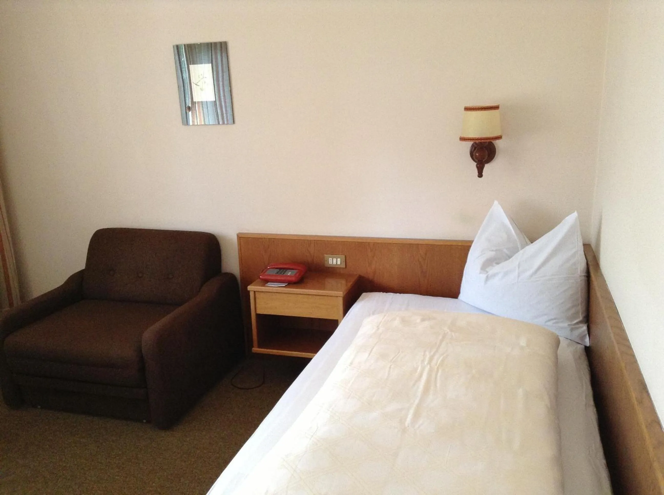 Bed in Hotel Tannerhof