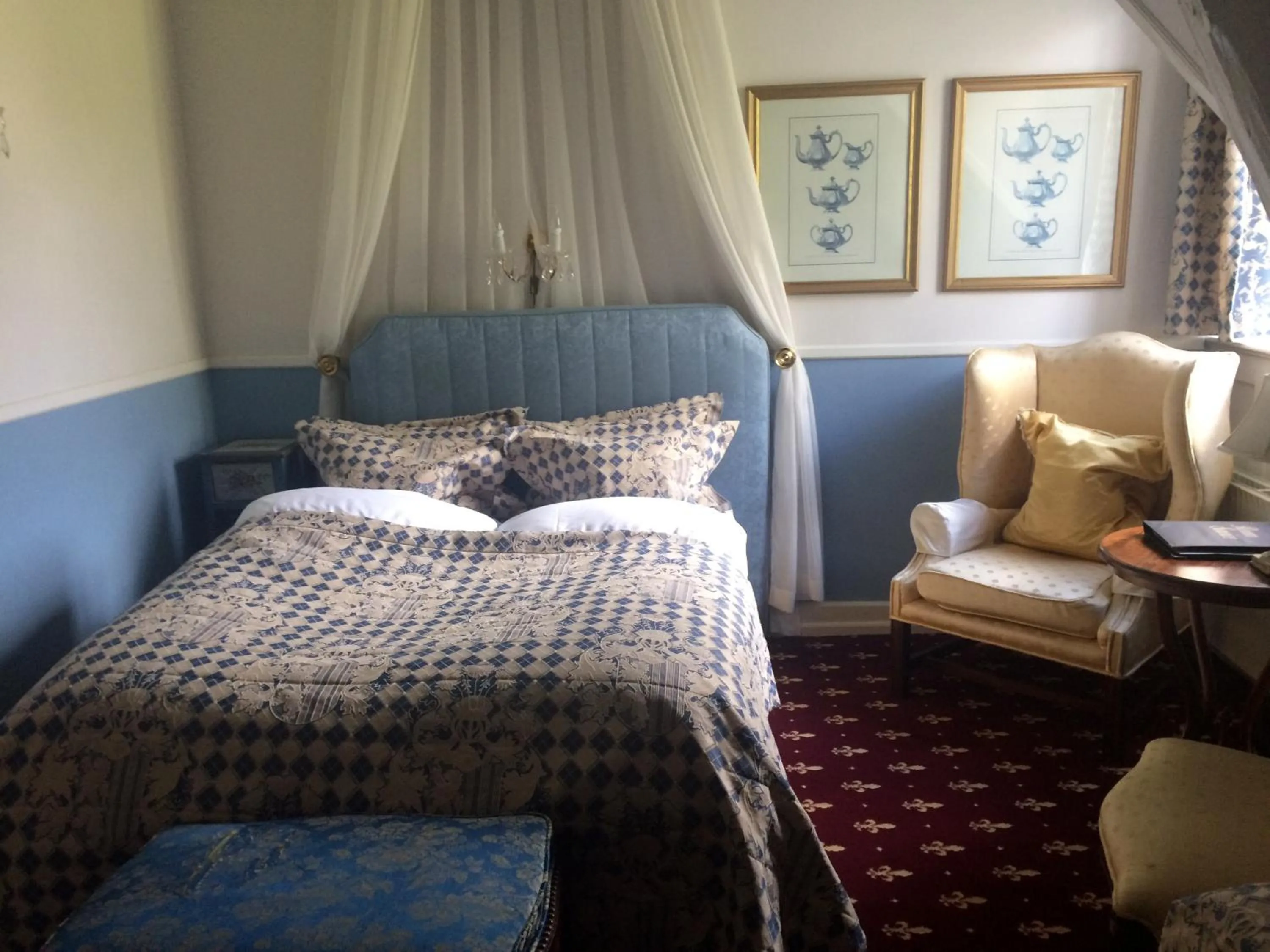 Bed in Hvedholm Slotshotel