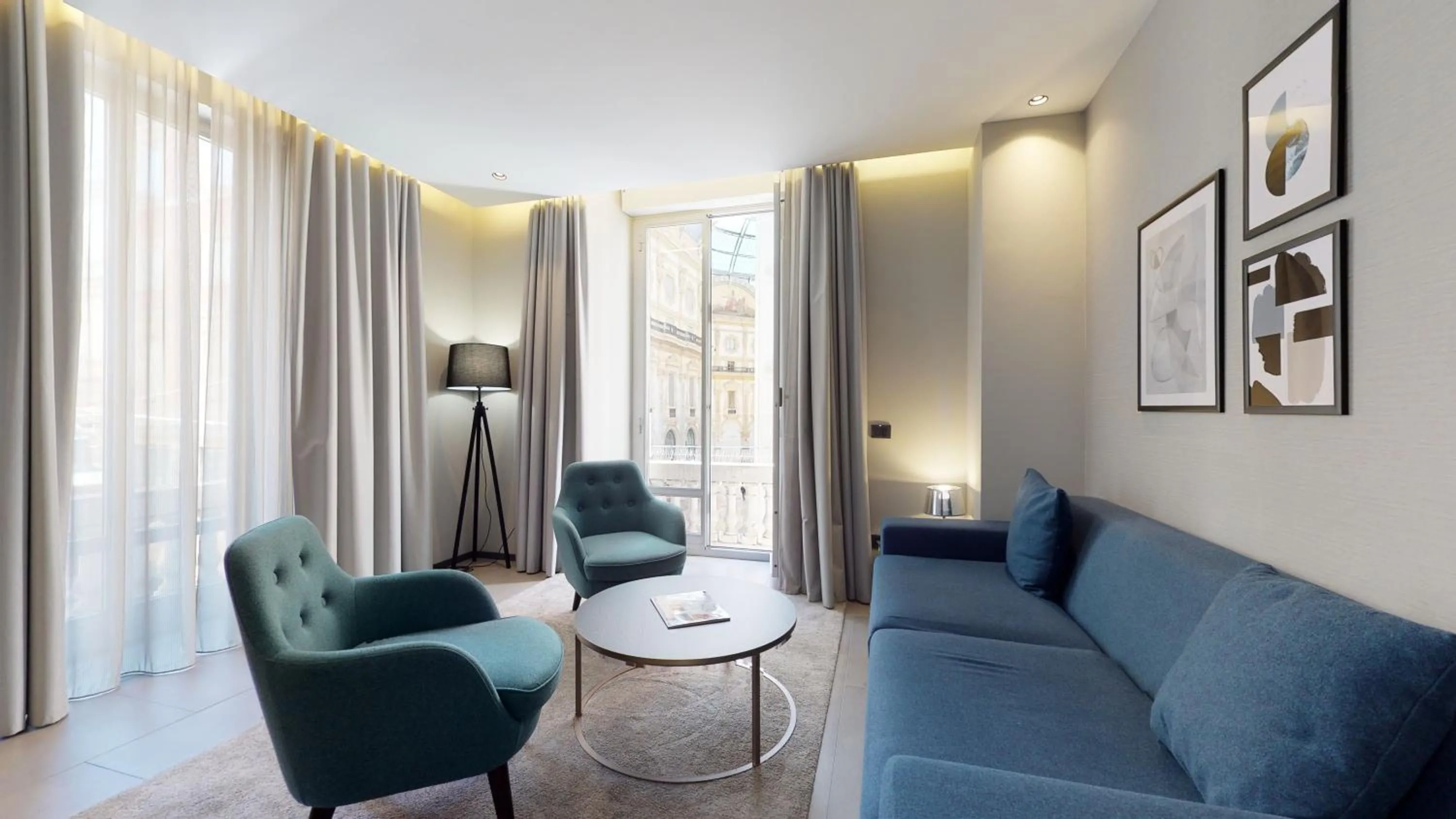 Living room in GALLERIA The Smart Boutique APARTHOTEL By OSPITAMI