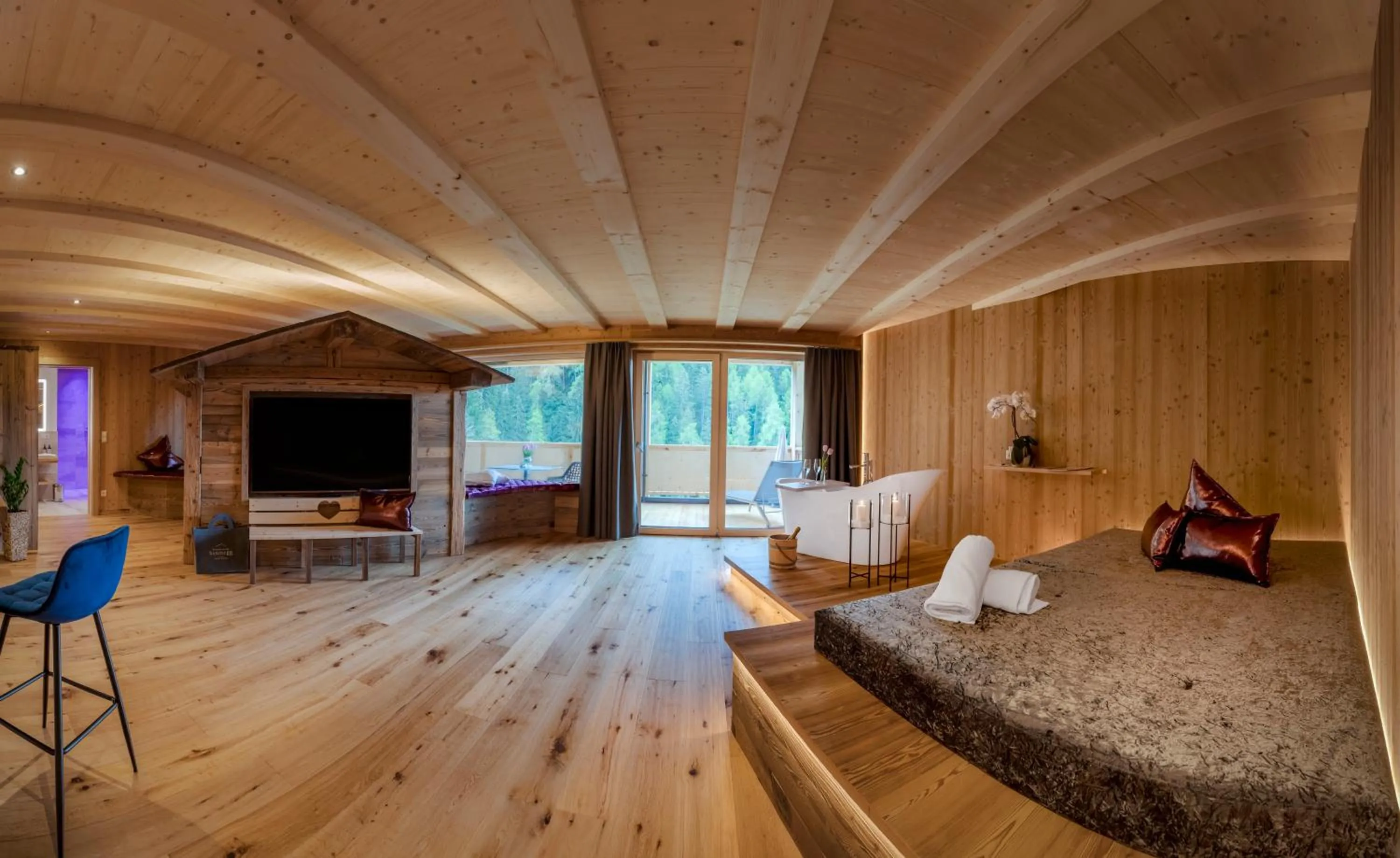 Restaurant/places to eat, Bed in Mountain Village Hasenegg