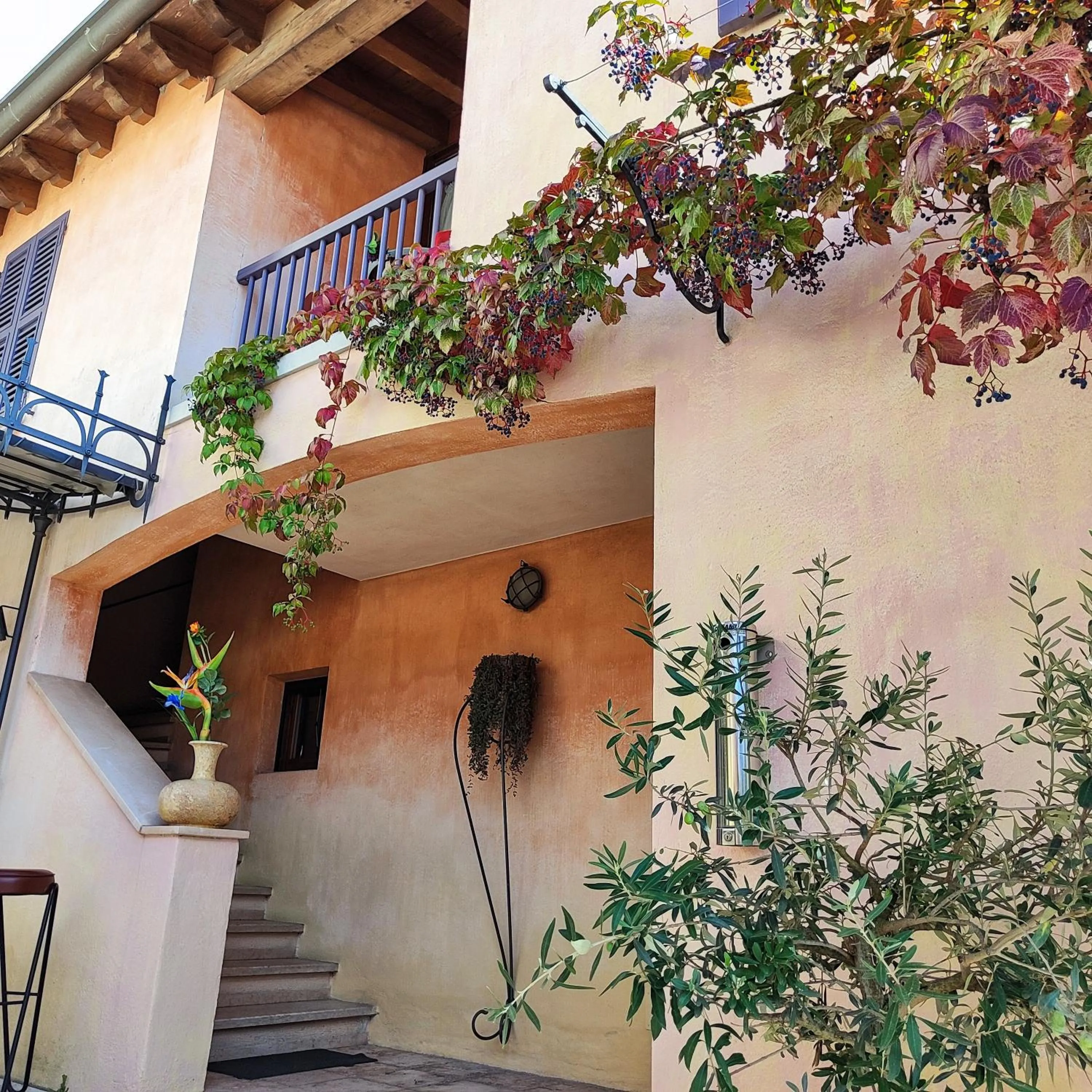 Balcony/Terrace in Corte Uccellanda Relais & Spa