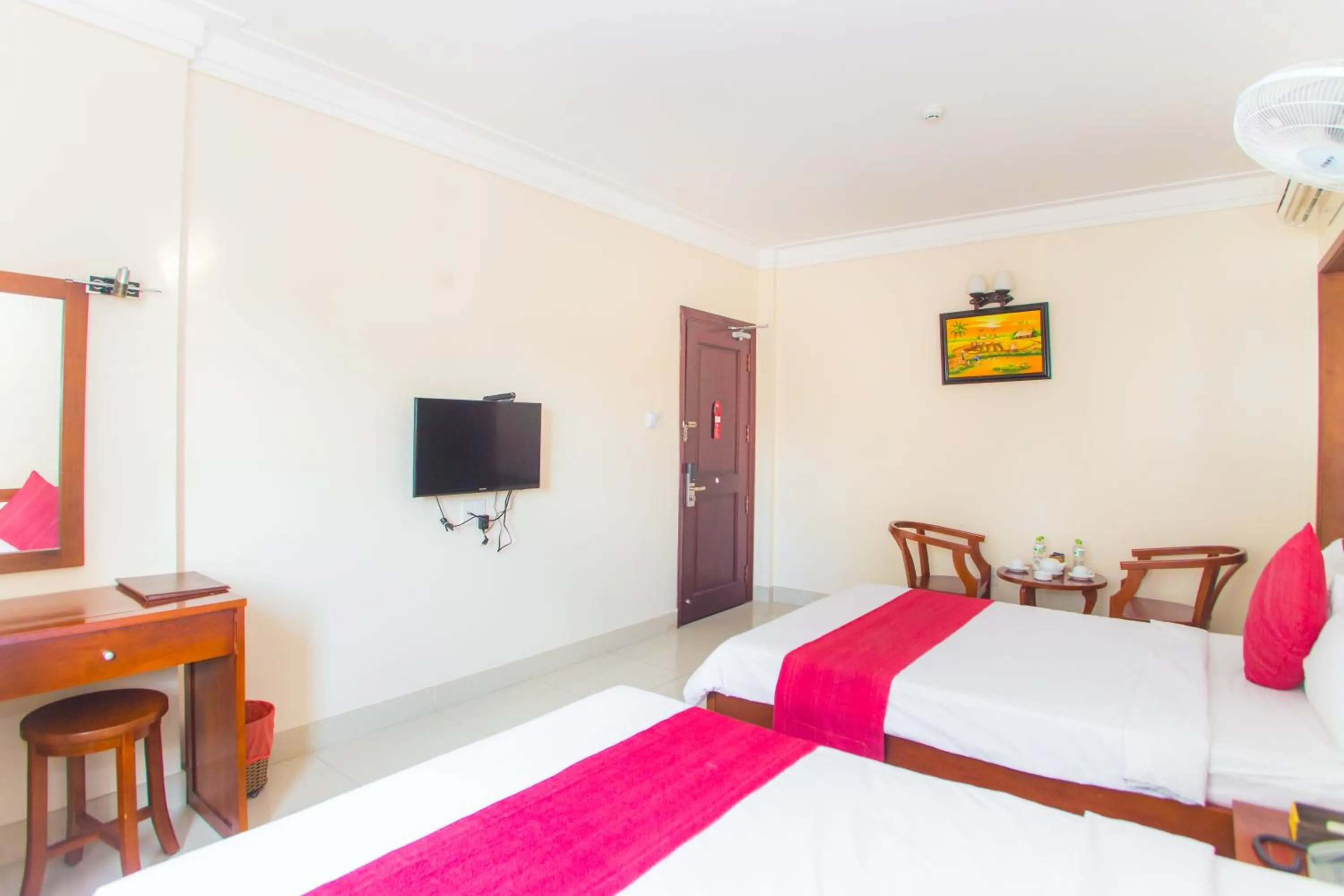 Bed in Dong Do Hotel