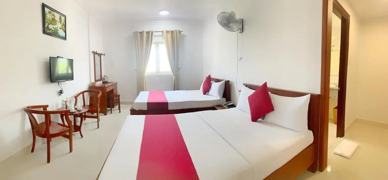 Bed in Dong Do Hotel