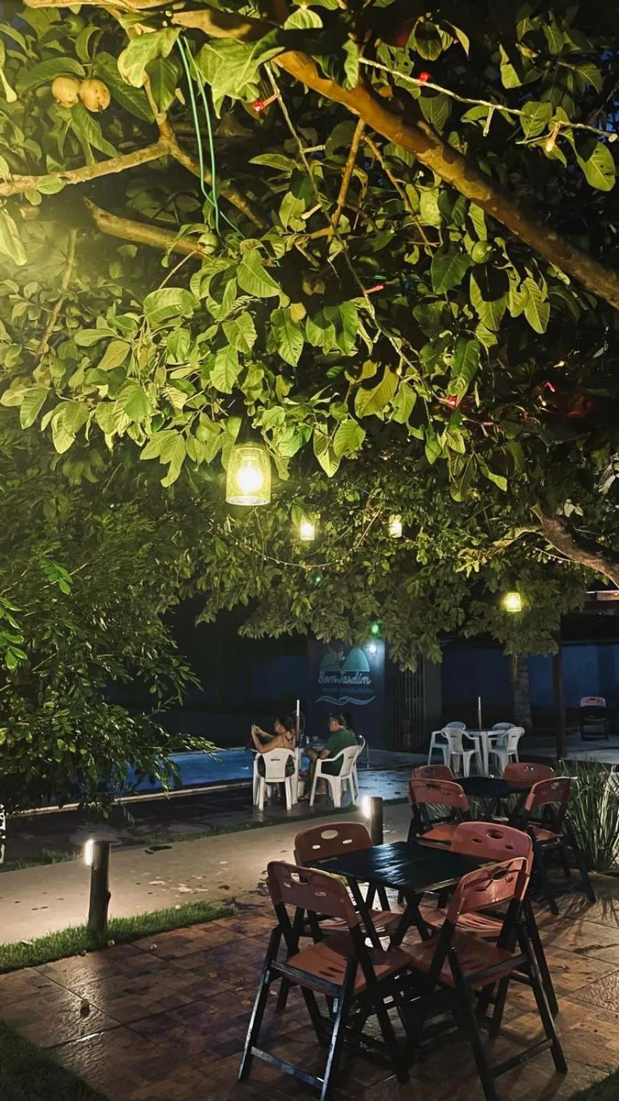Swimming pool in Pousada Bom Jardim