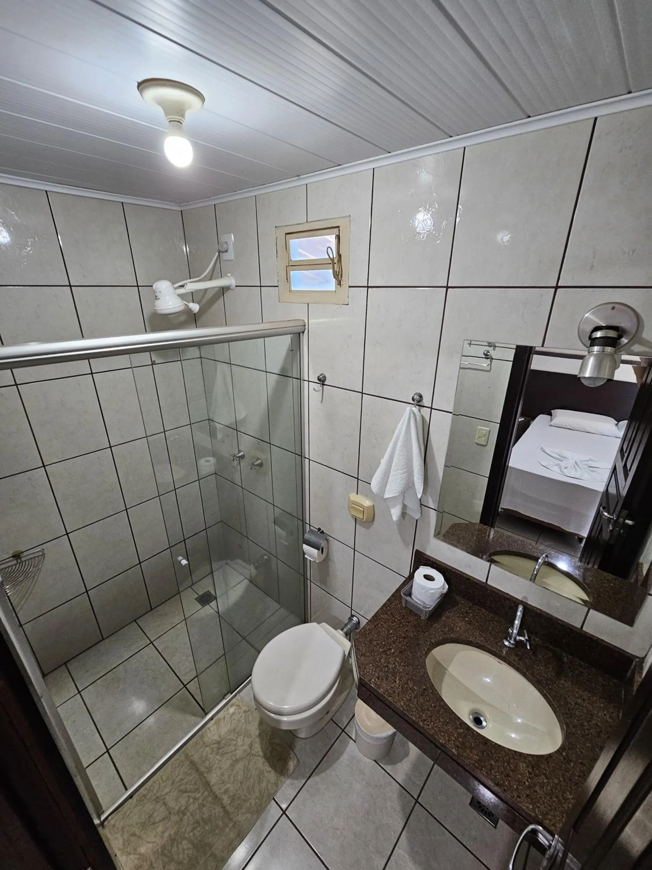 Bedroom in Pousada Bom Jardim