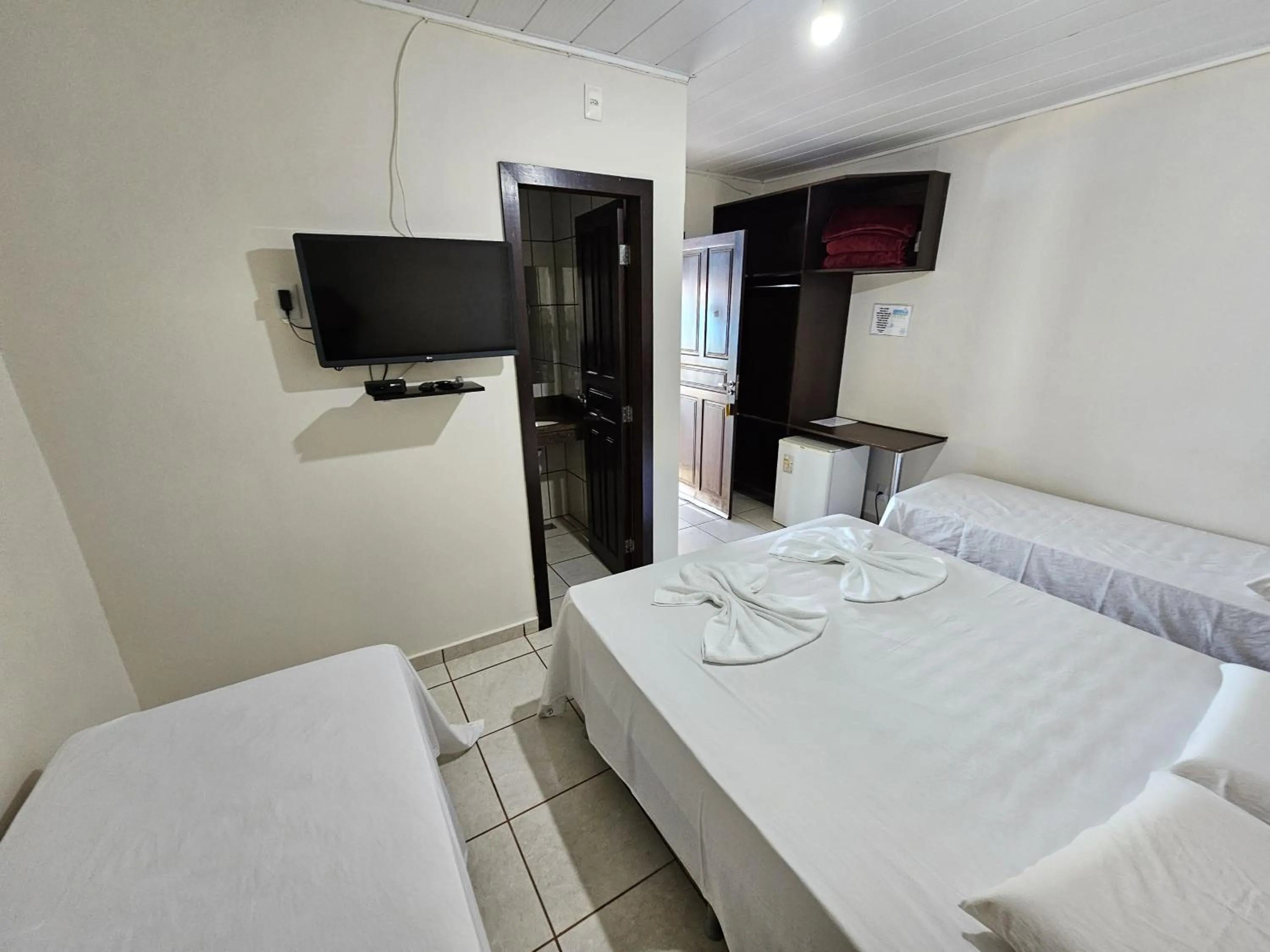 Bedroom, Bed in Pousada Bom Jardim
