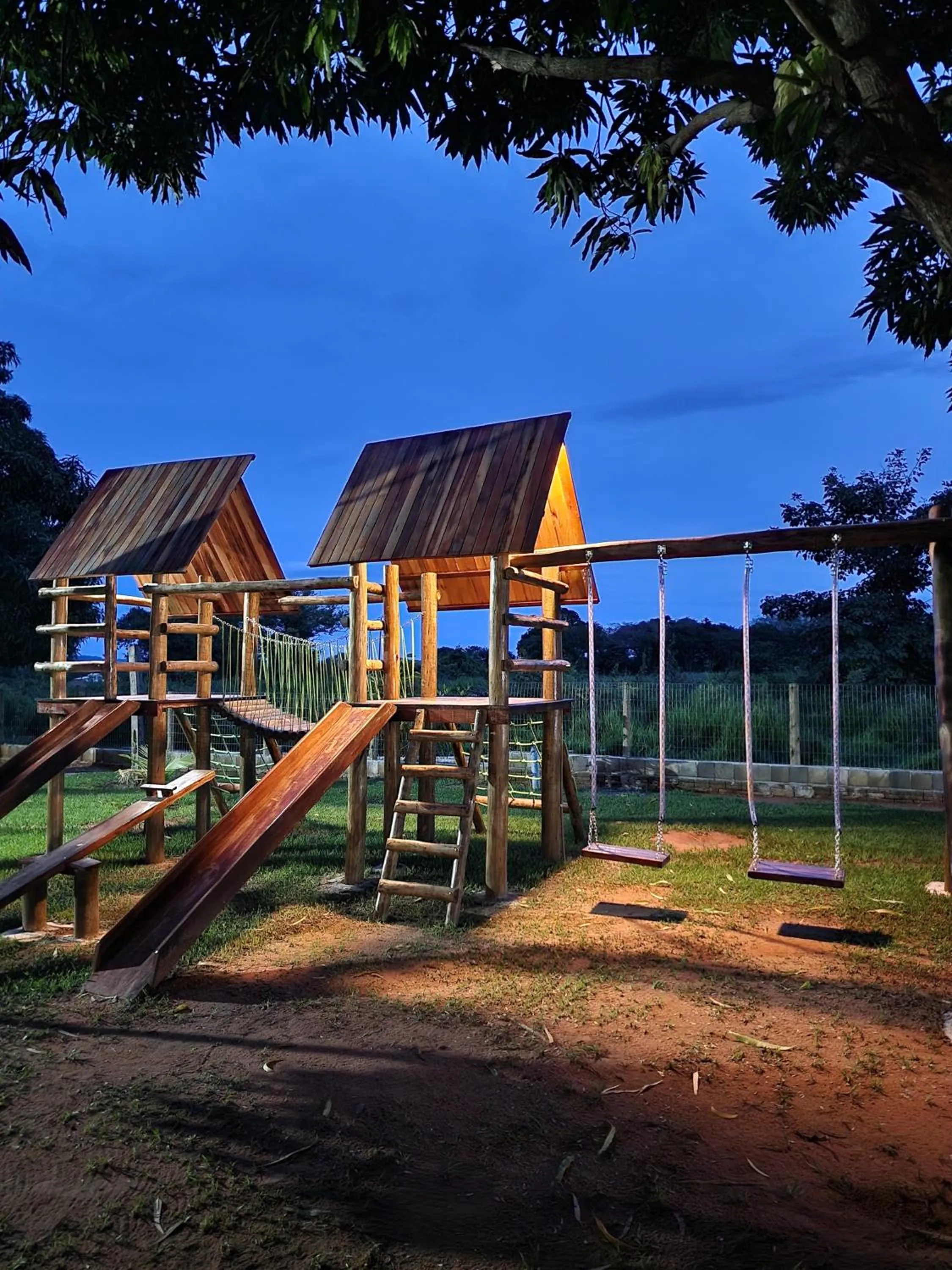 Children play ground in Pousada Bom Jardim